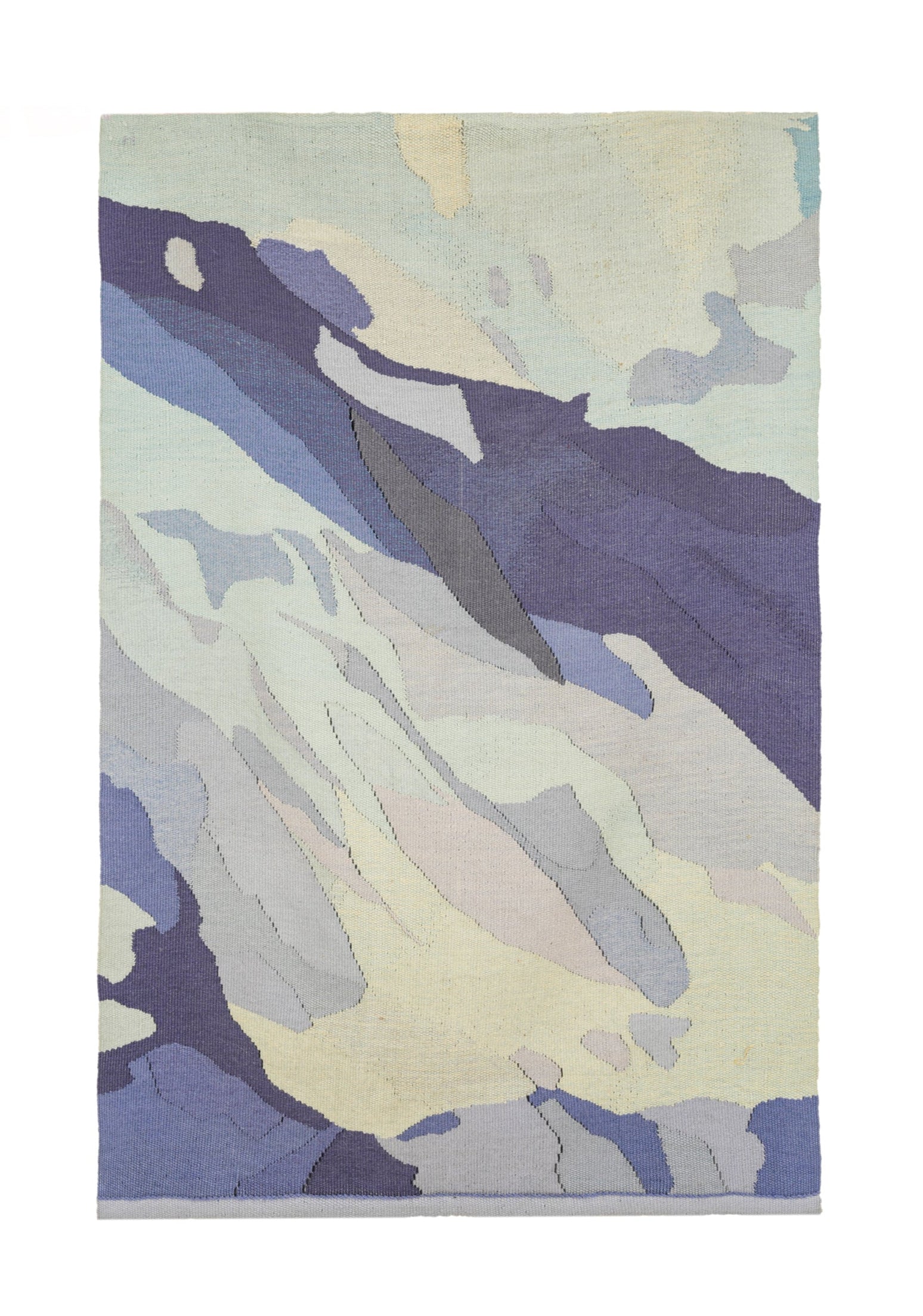 Vintage Scandinavian Tapestry 4'9" X 3'3"