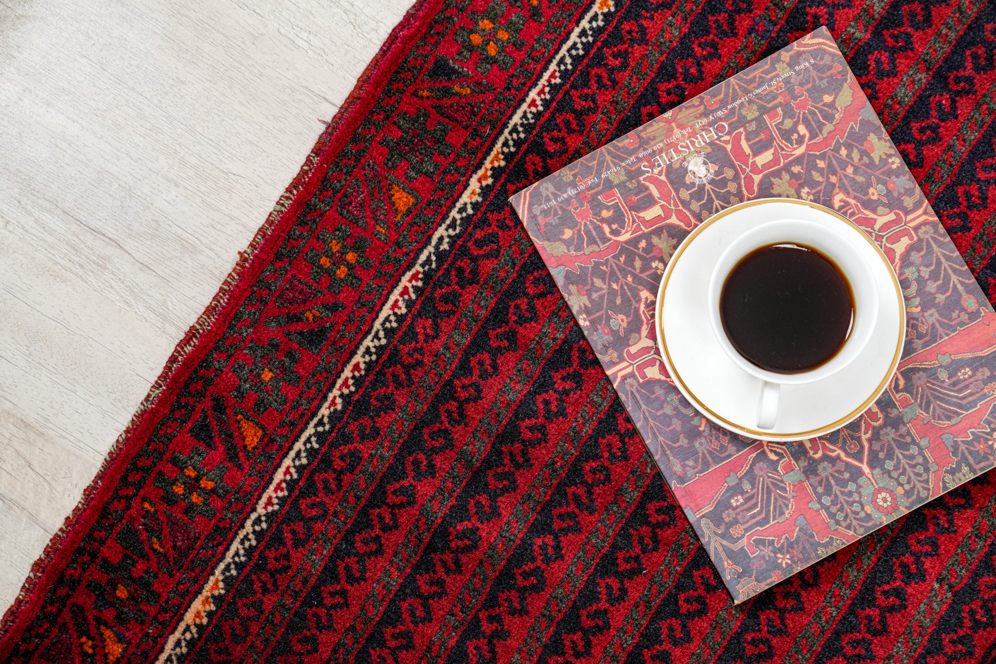 Vintage Turkoman Baloch Rug 3'8" x 2'