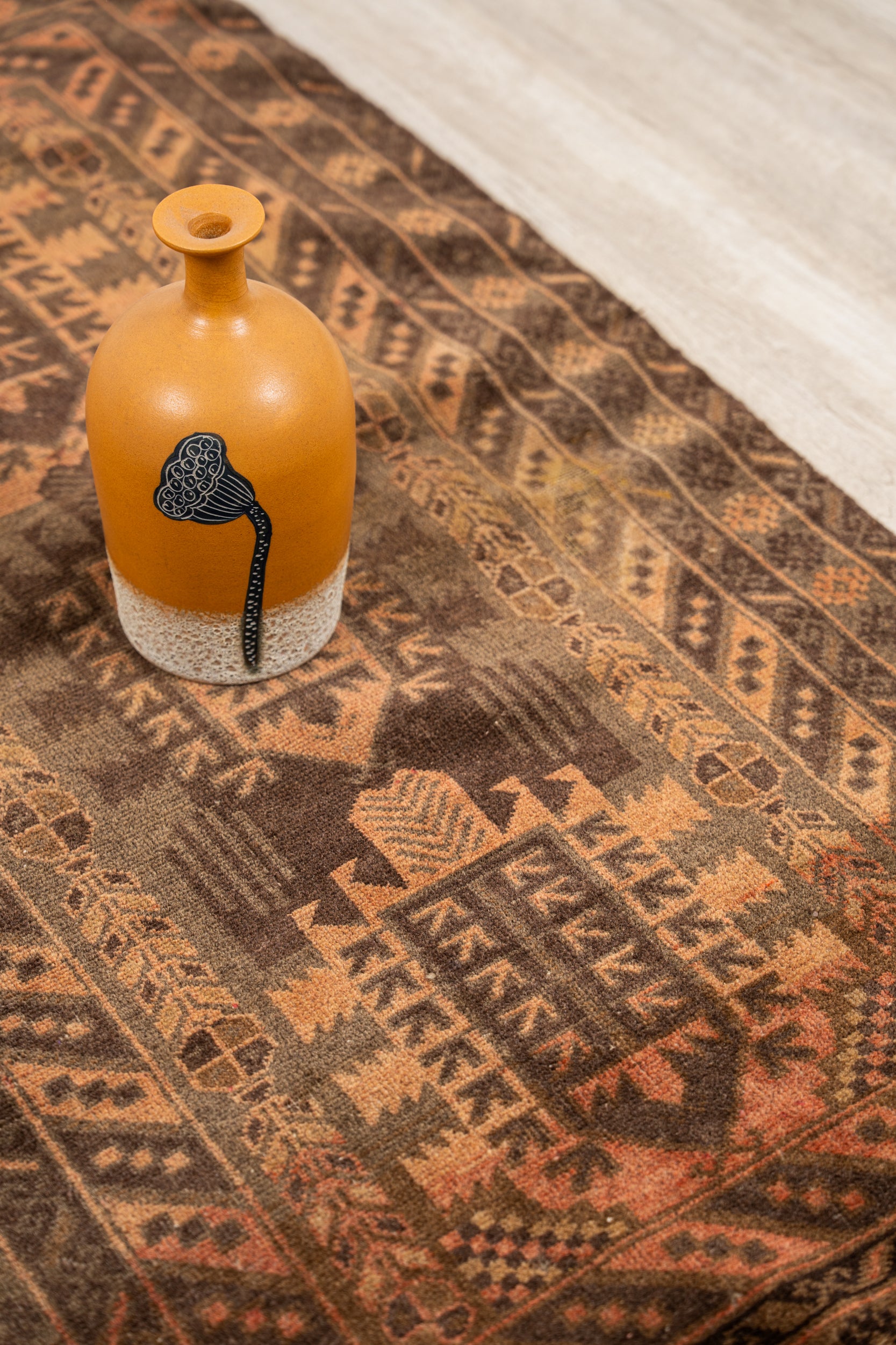 Vintage Baloch Rug 4'5" x 2'10"