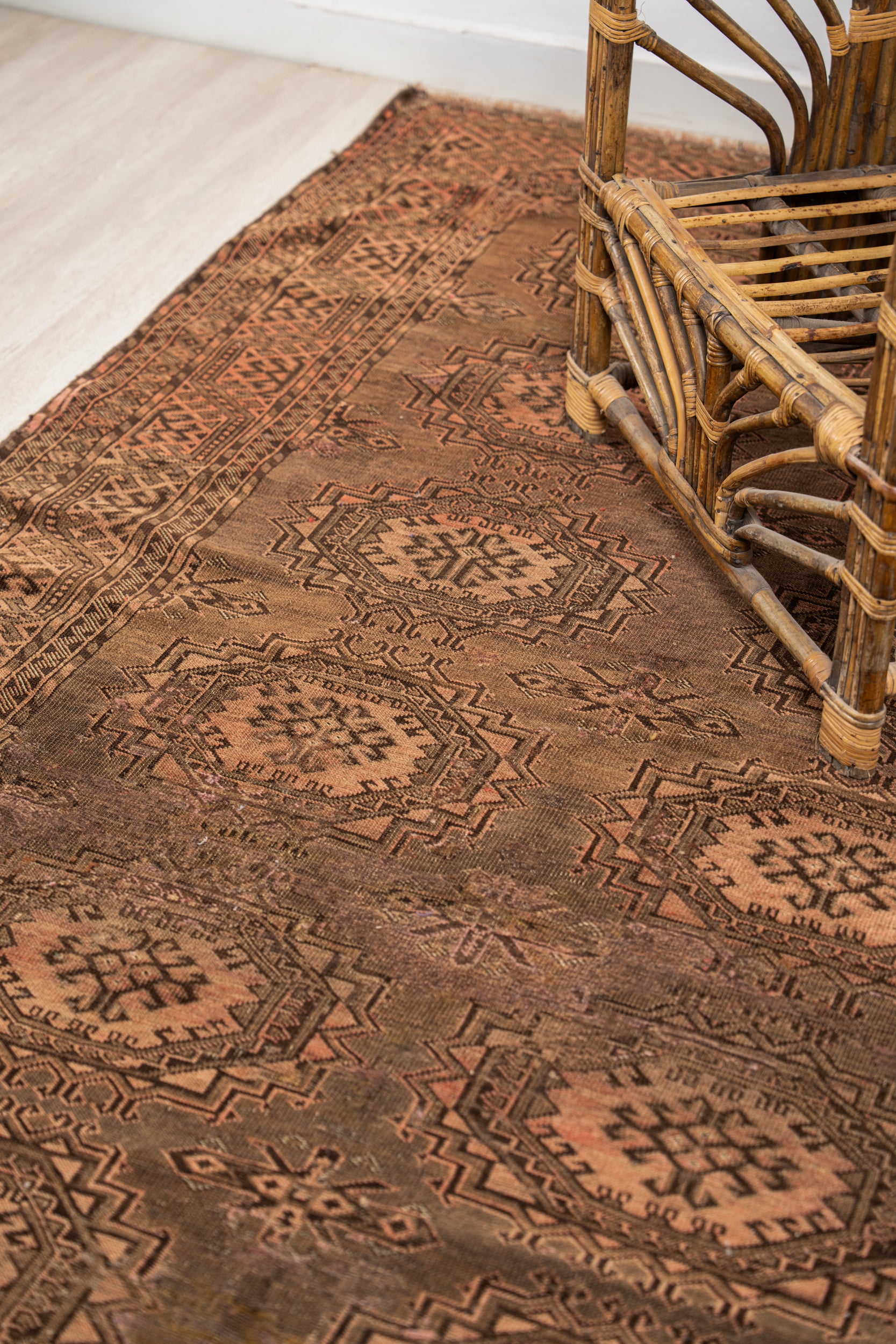 Vintage Turkmen Tekke Rug 7'8" x 5'2"