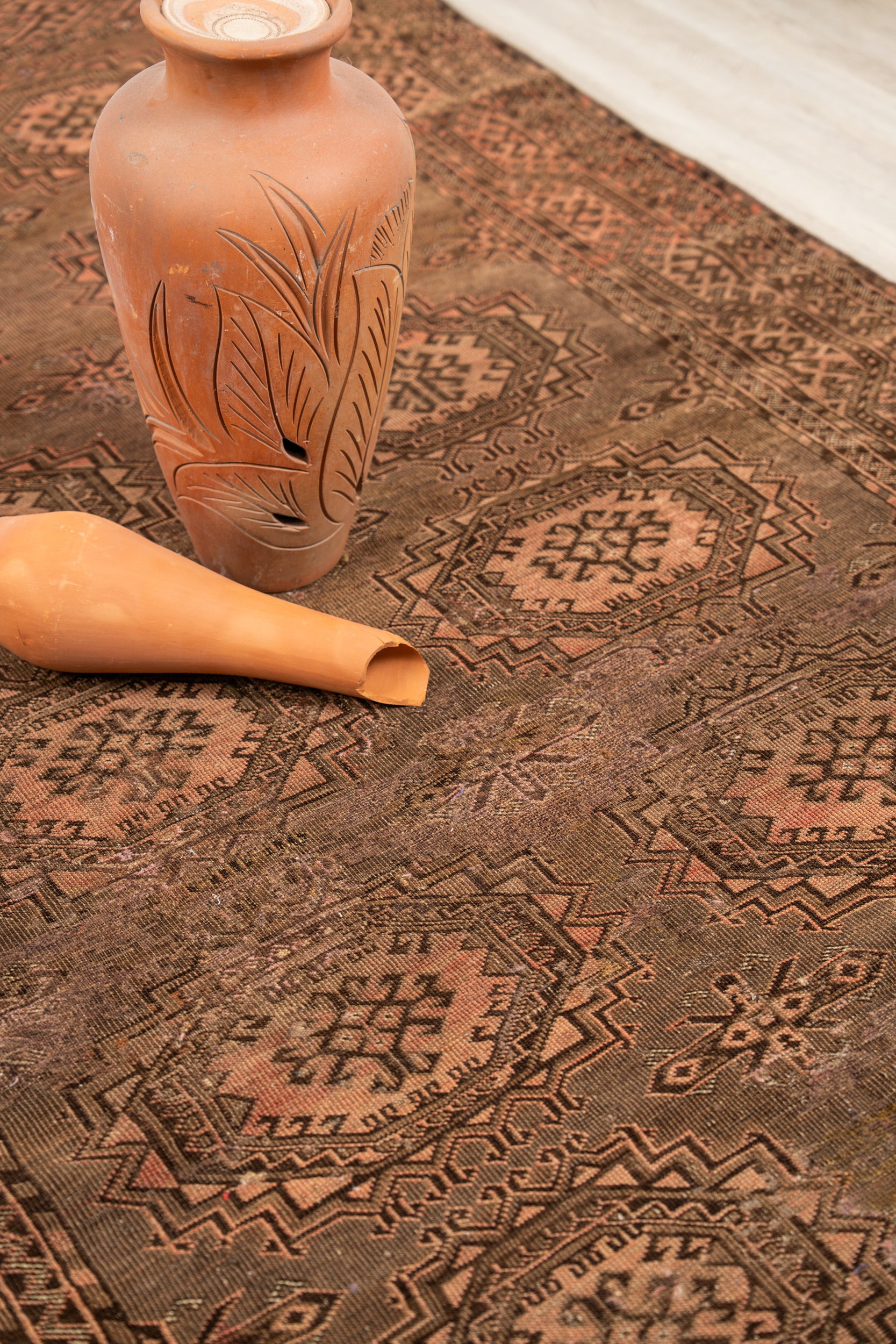 Vintage Turkmen Tekke Rug 7'8" x 5'2"