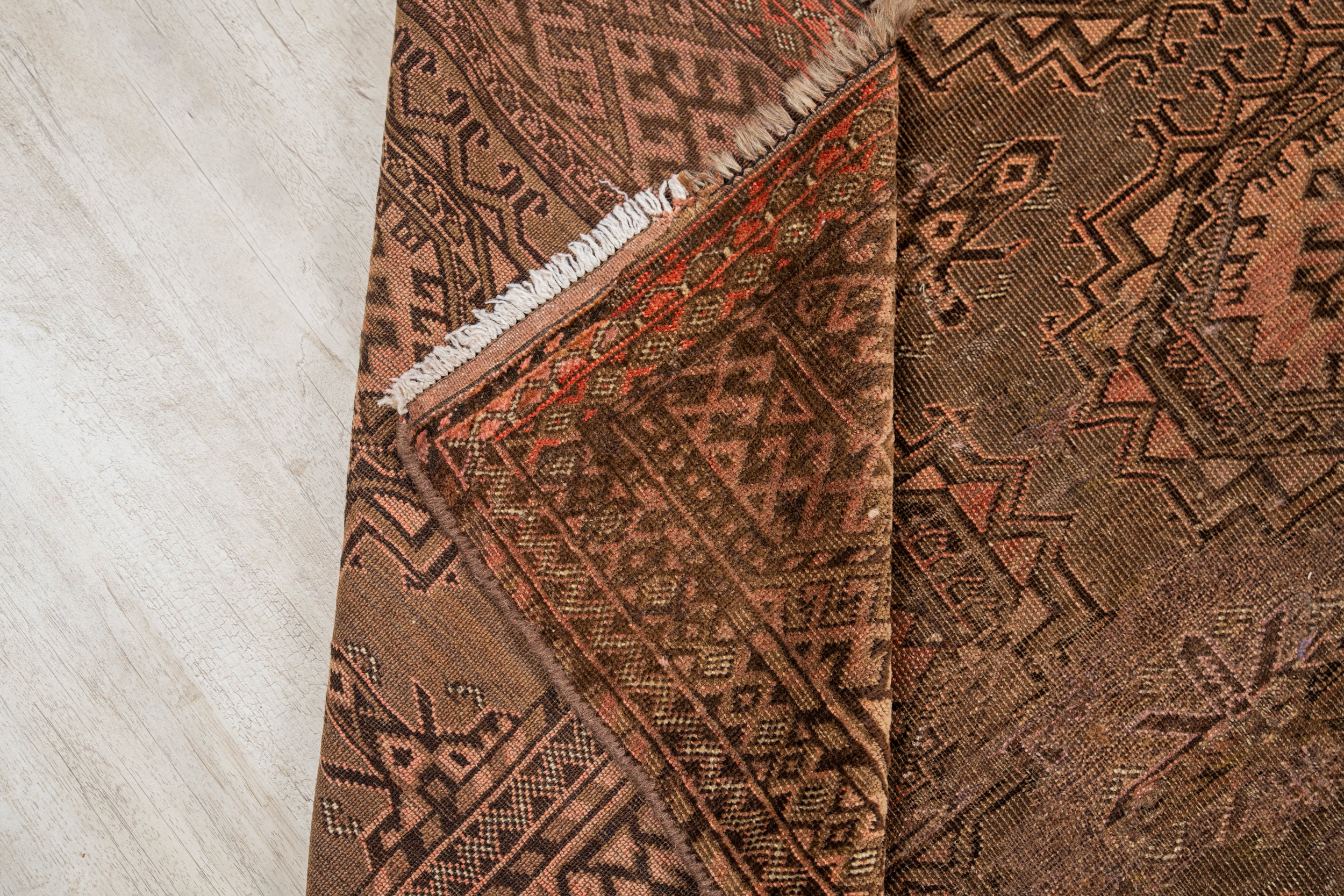 Vintage Turkmen Tekke Rug 7'8" x 5'2"