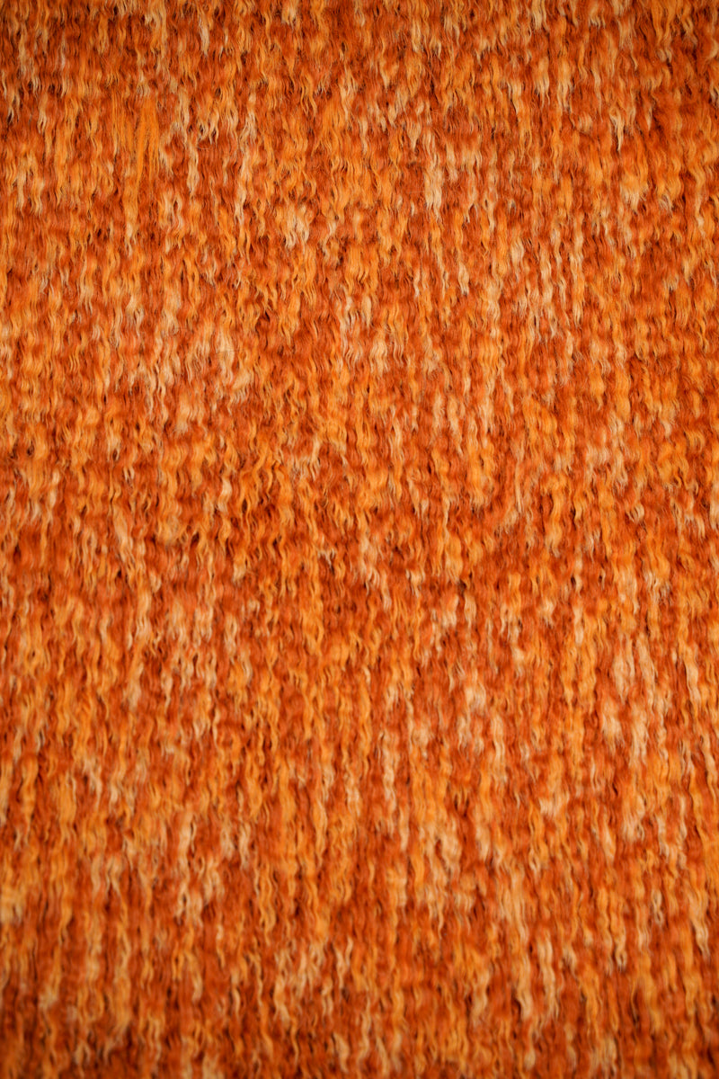 Vintage Scandinavian Rya Rug 3'5" x 1'10"