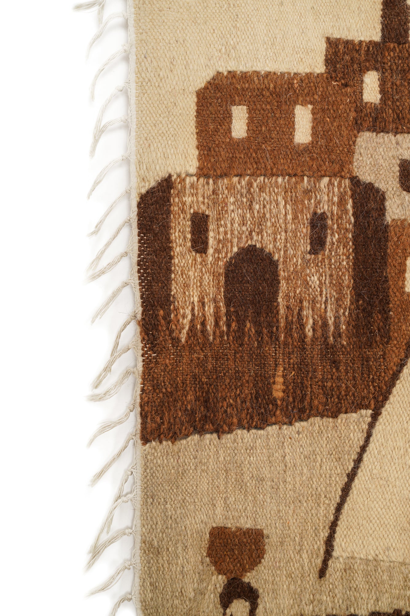 Vintage Egyptian Kilim 4'9" x 3'3"