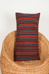 Antique Caucasian Jajim Lumbar Pillow 3' x 1'7"