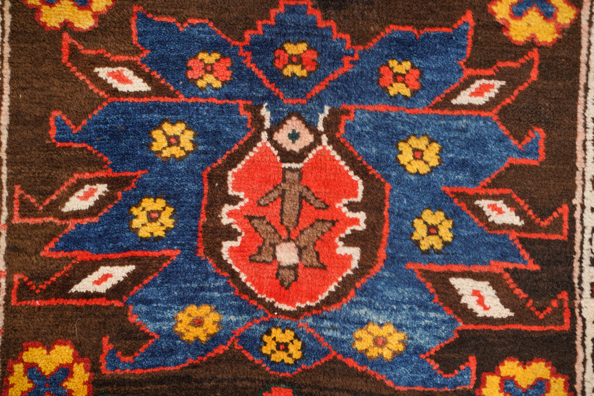 Antique Caucasian Moghan Kazak Rug 5'5" x 3'2"