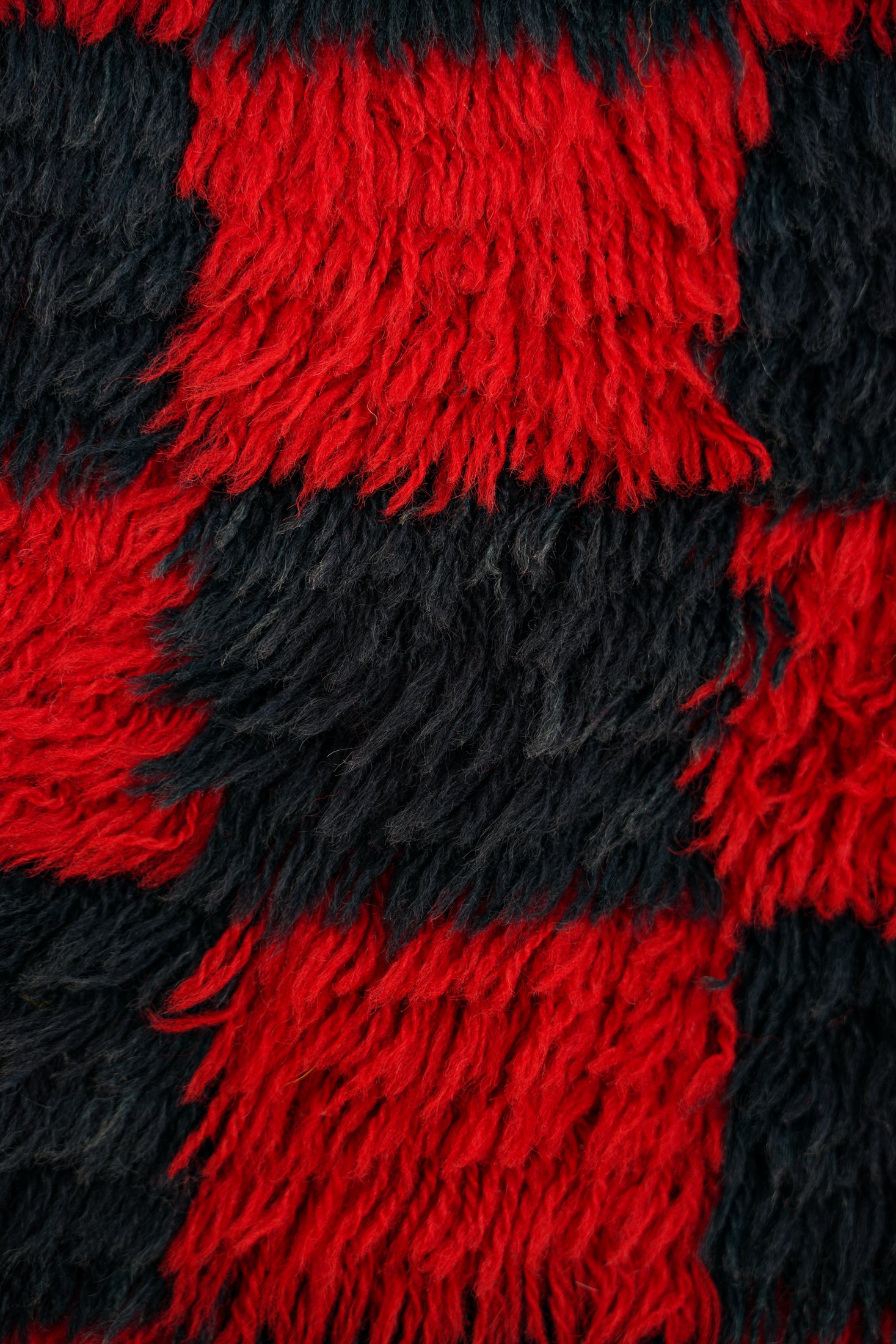 VINTAGE MOROCCAN BERBER runner RUG 6'3" x 2'1"