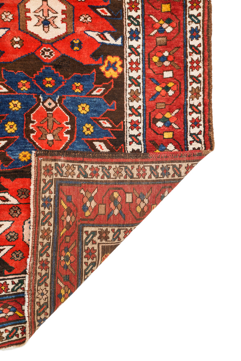 Antique Caucasian Moghan Kazak Rug 5'5" x 3'2"