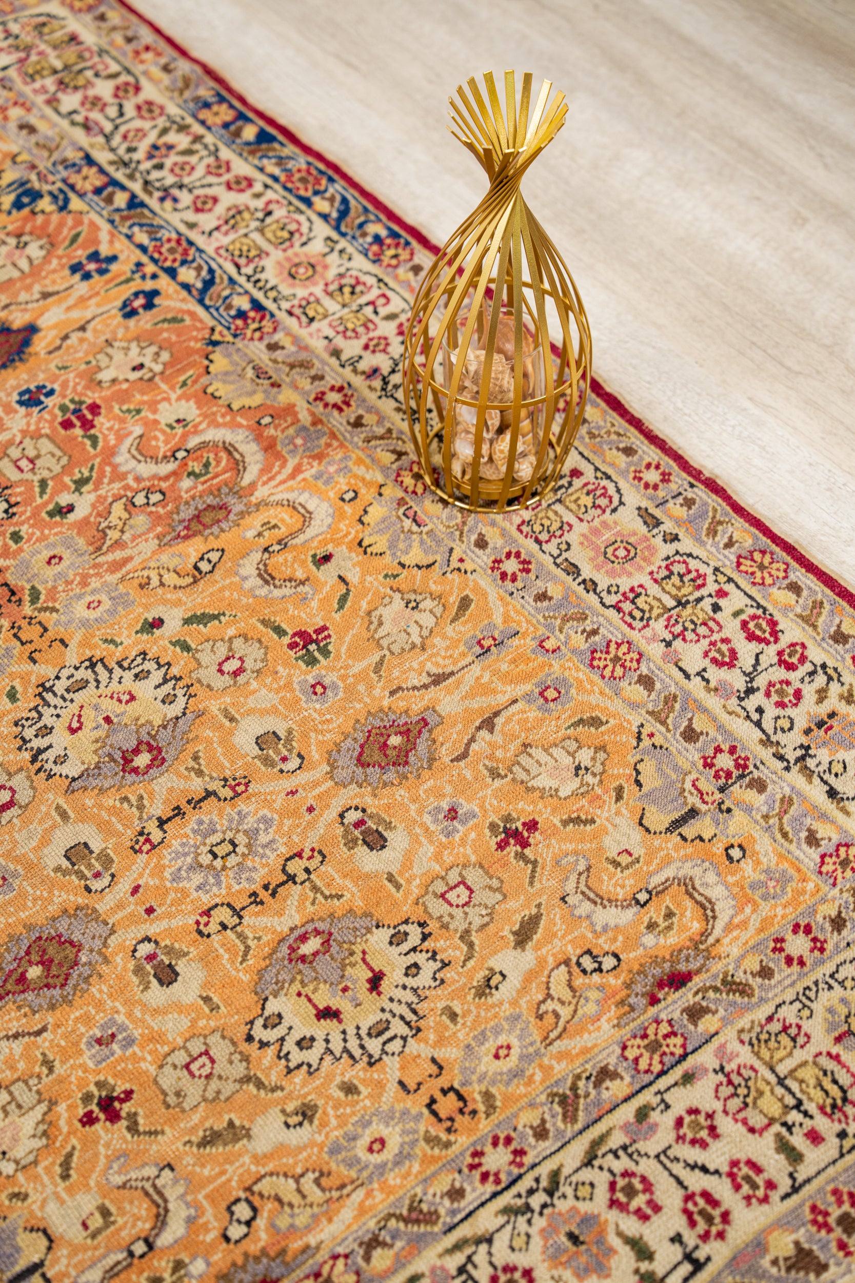 Vintage Anatolian rug 4'4" X 3'