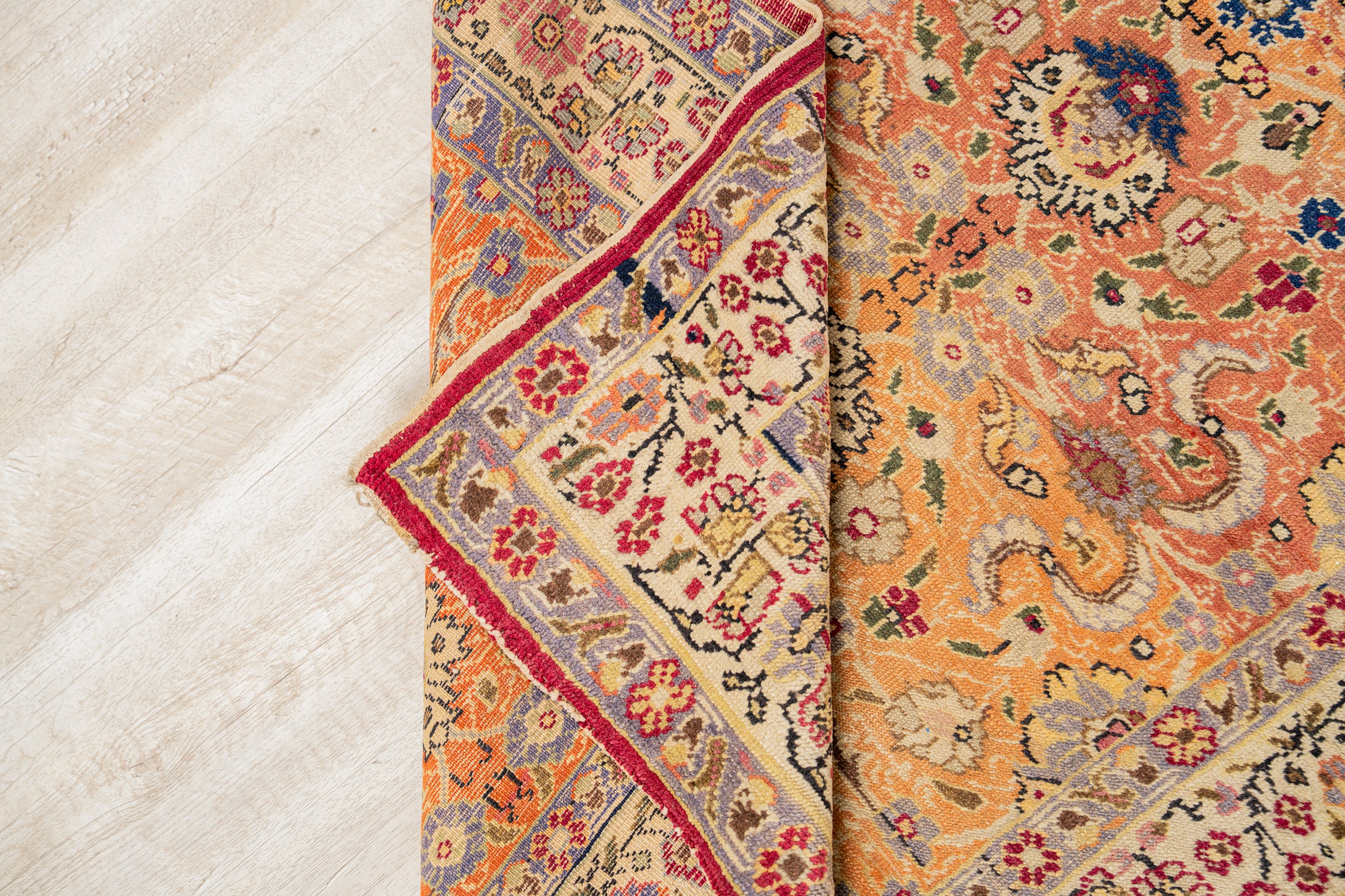 Vintage Anatolian rug 4'4" X 3'