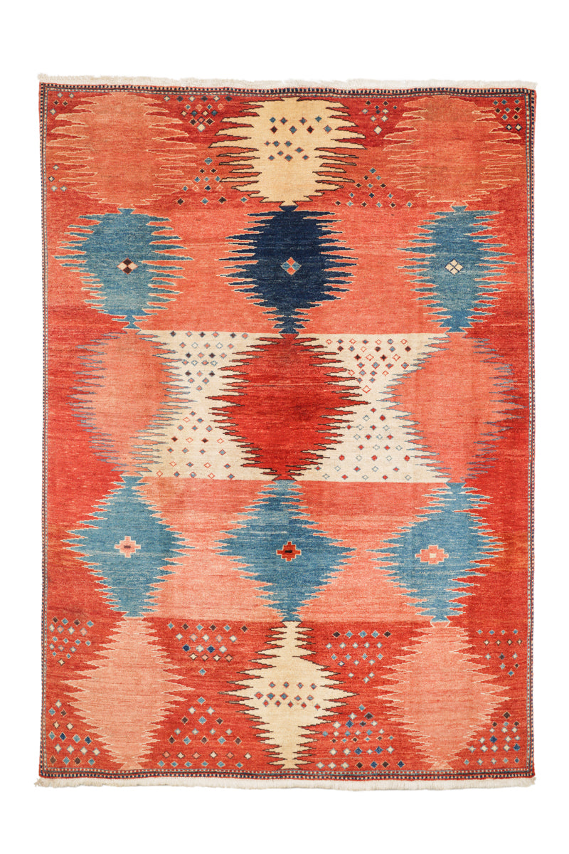 85.5×152 \"孔雀の行進\" ViNTAGE TURKiSHRUG Vintage Turkish Hand-Knotted Rug - 1' 8