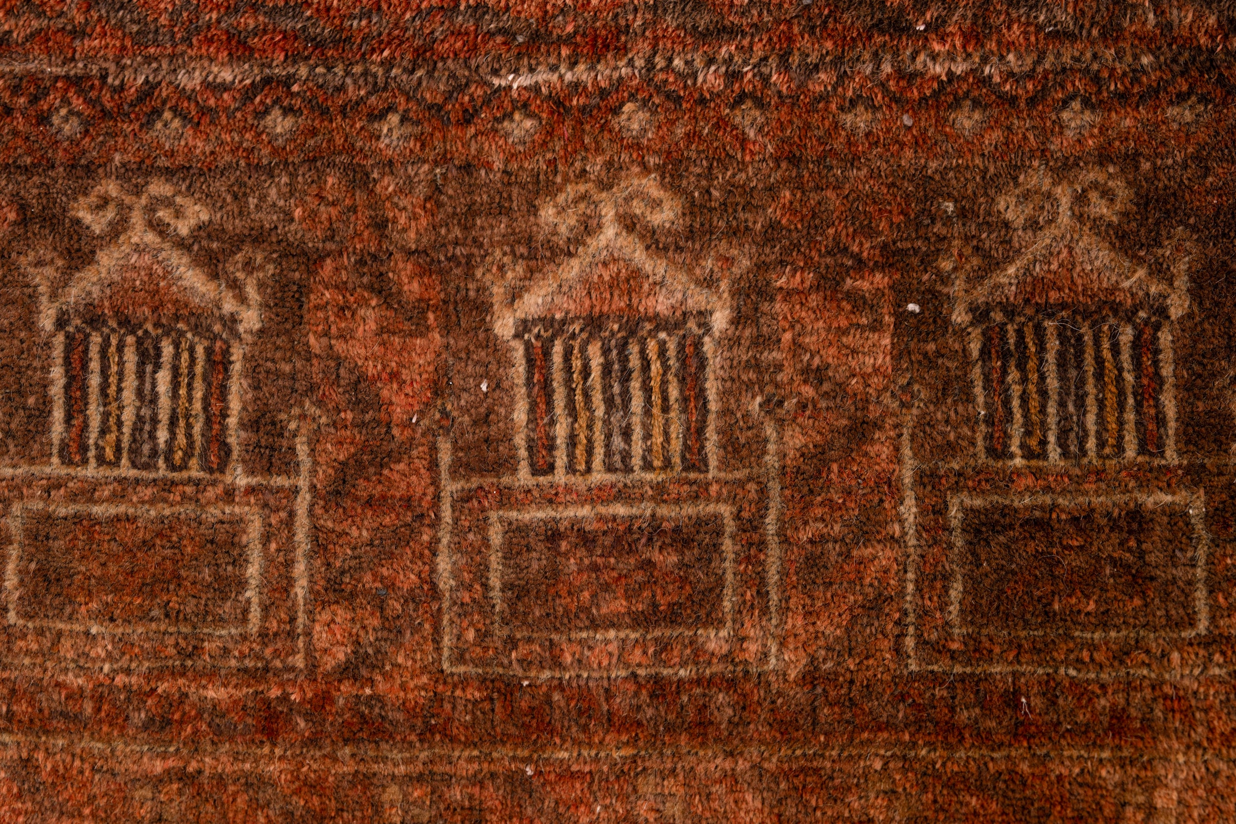 Vintage Baloch Rug 4'7" x 2'10"