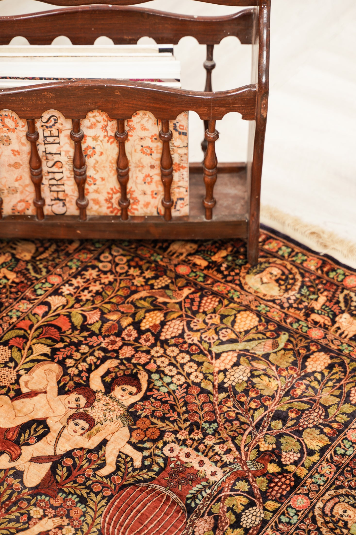 Raphael Silk Pictorial Rug 4' x 2'6"