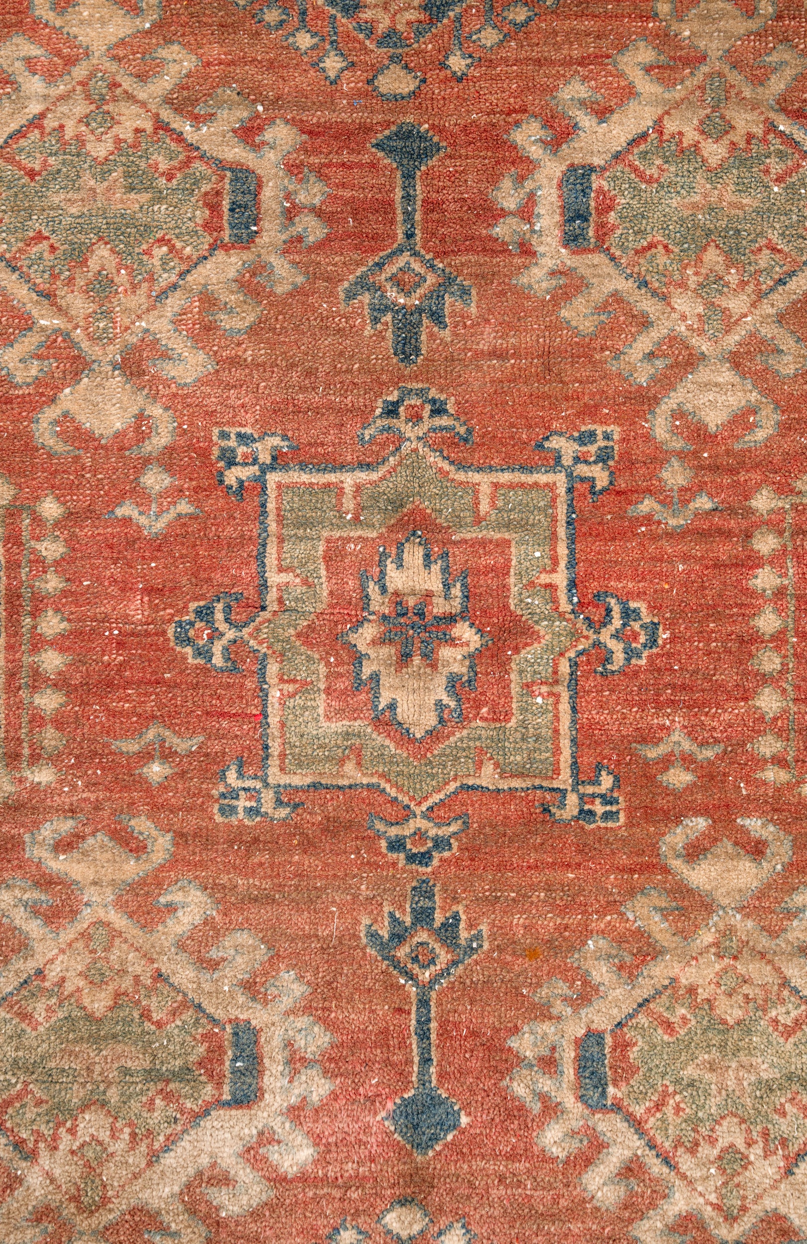 Vintage Afghan Kazak Rug 6' x 5'