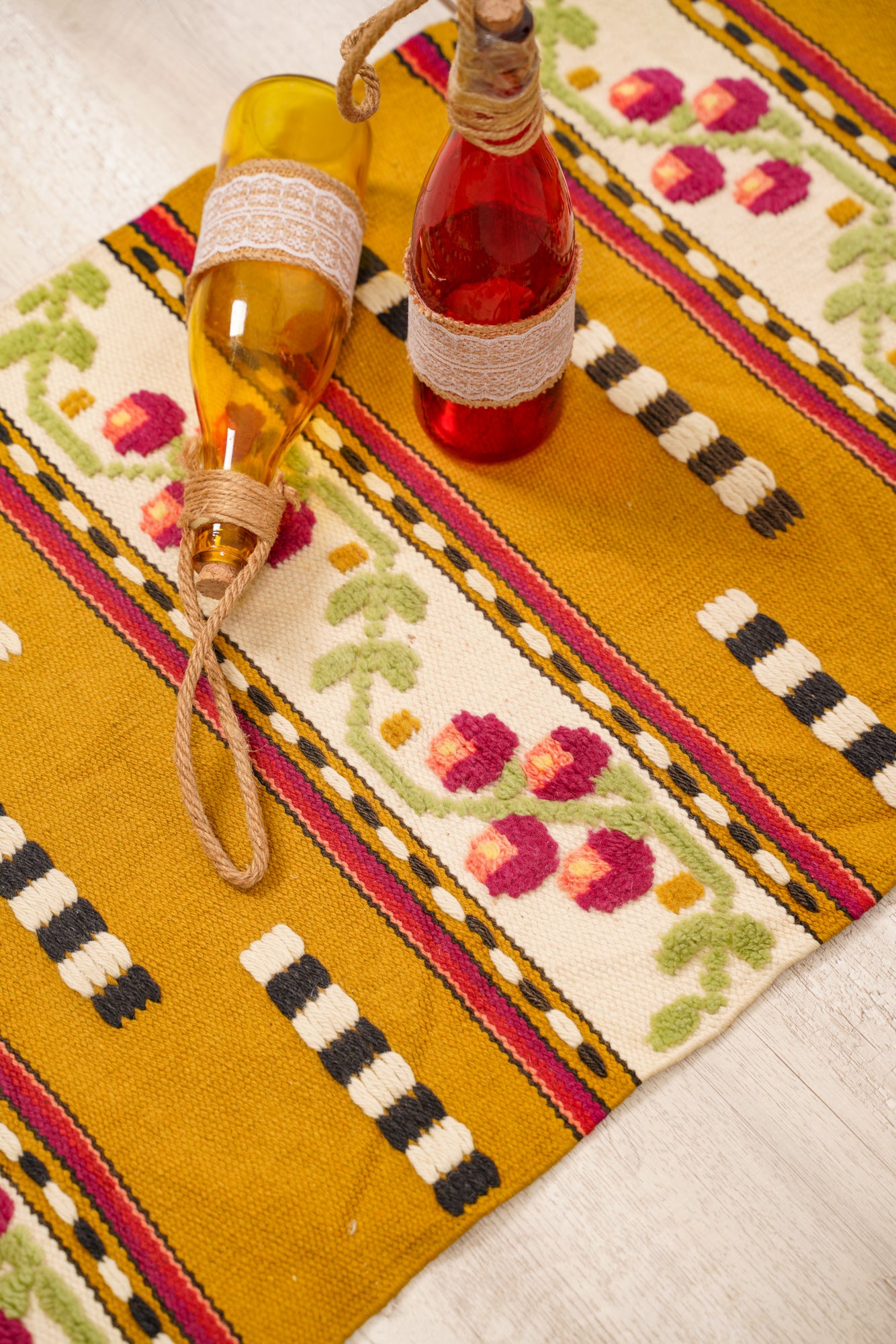 Vintage Polish Torontal Kilim (Pair) 5'5" x 1'8"