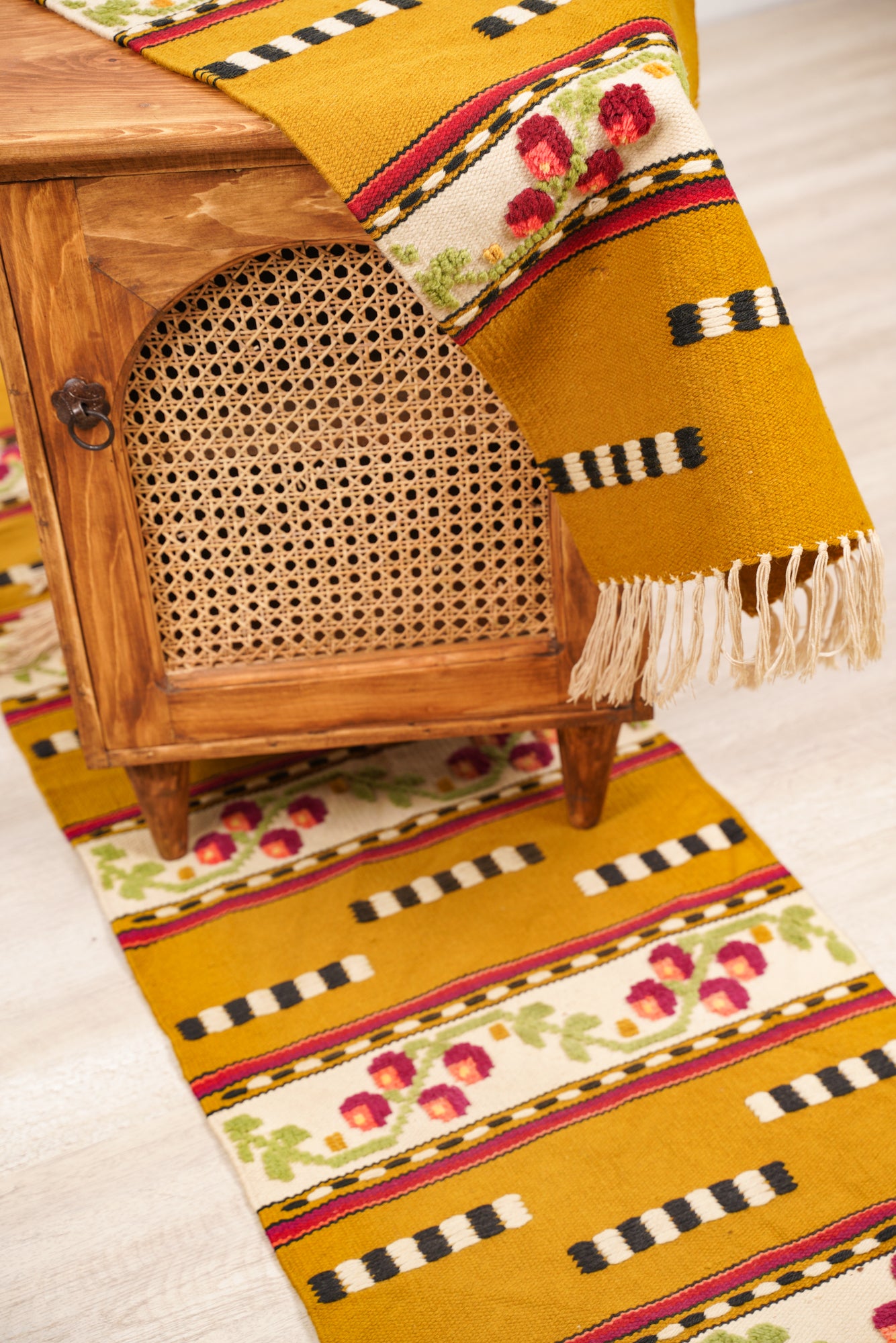 Vintage Polish Torontal Kilim (Pair) 5'5" x 1'8"