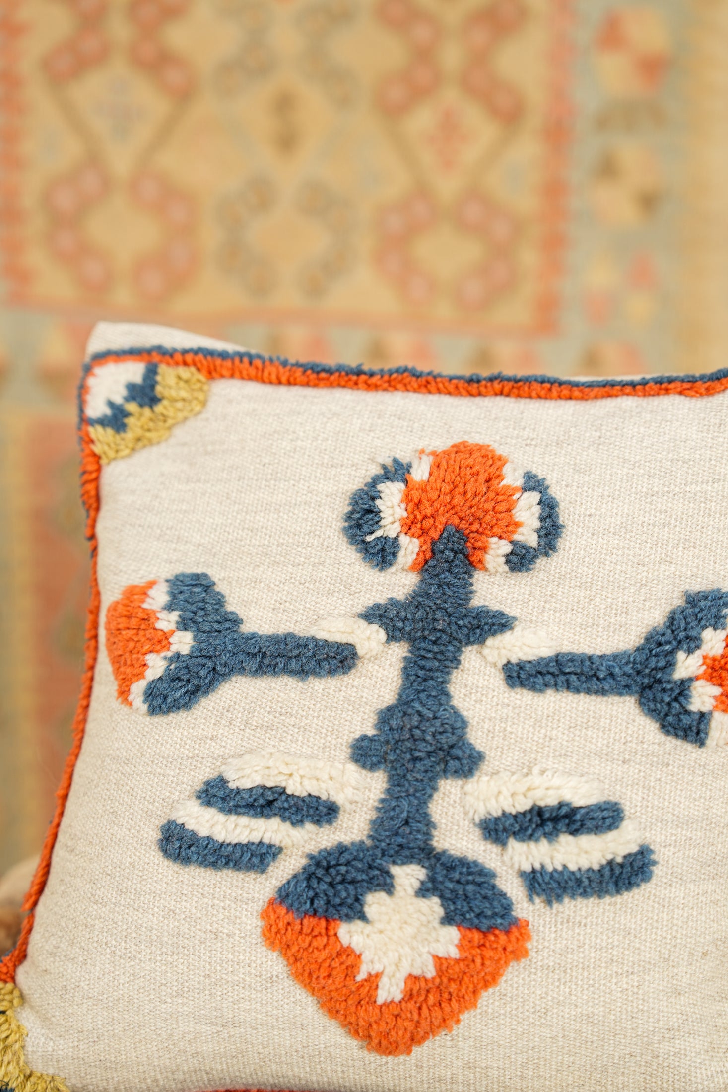 Vintage Scandinavian Cushion 1'5" X 1'5"