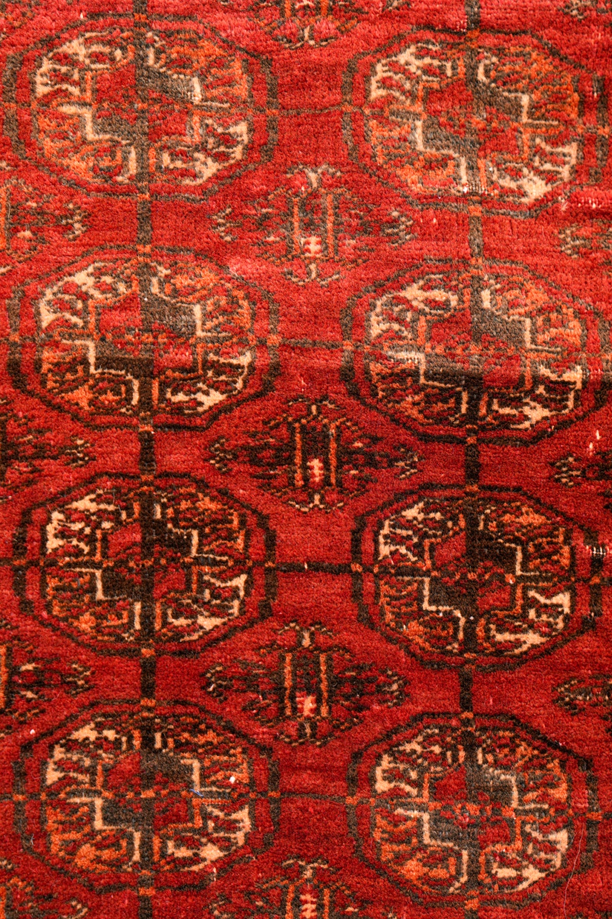 Vintage Turkoman Tekke Rug 4'7" x 3'3"