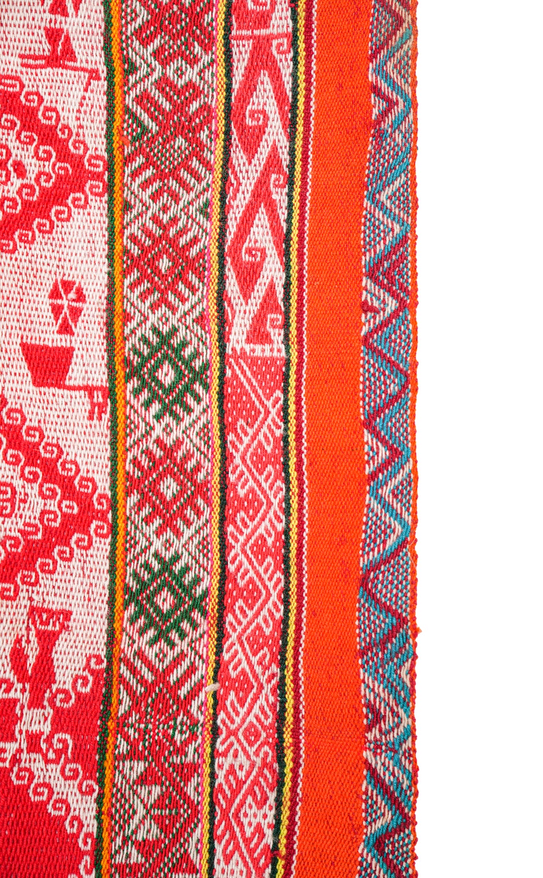 Vintage Aymara Bolivian Textile 3'8" x 3'6"