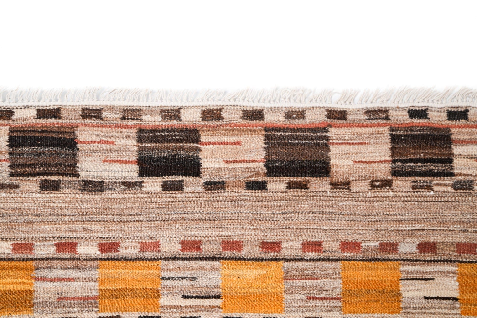 modern Swedish Design Kilim 9'8" x 6'6"