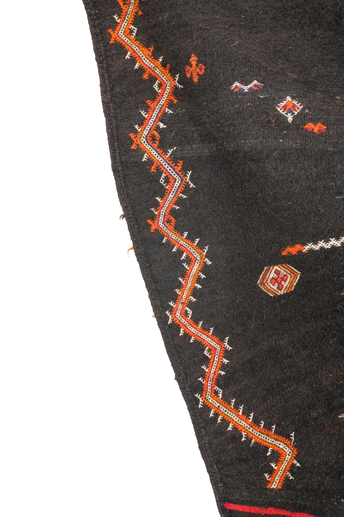 Vintage Moroccan cape AKHNIF 7'1" x 4'5"