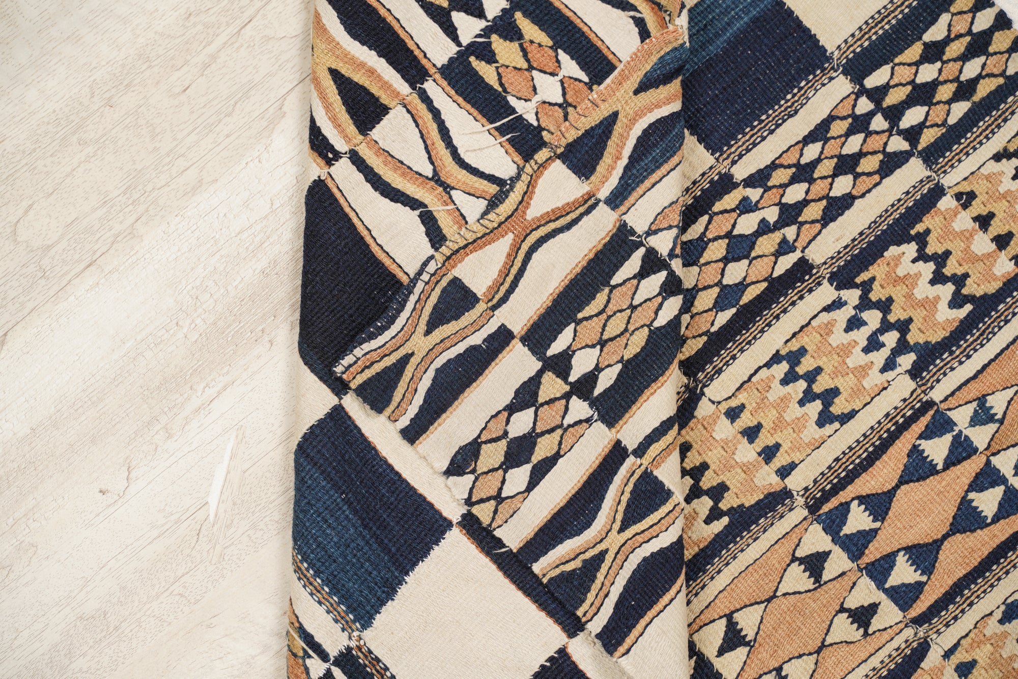 Antique Malian tribal textile 6' X 2'6"