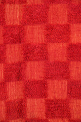 Vintage Moroccan Checkerboard Kilim 8'1" x 6'6"