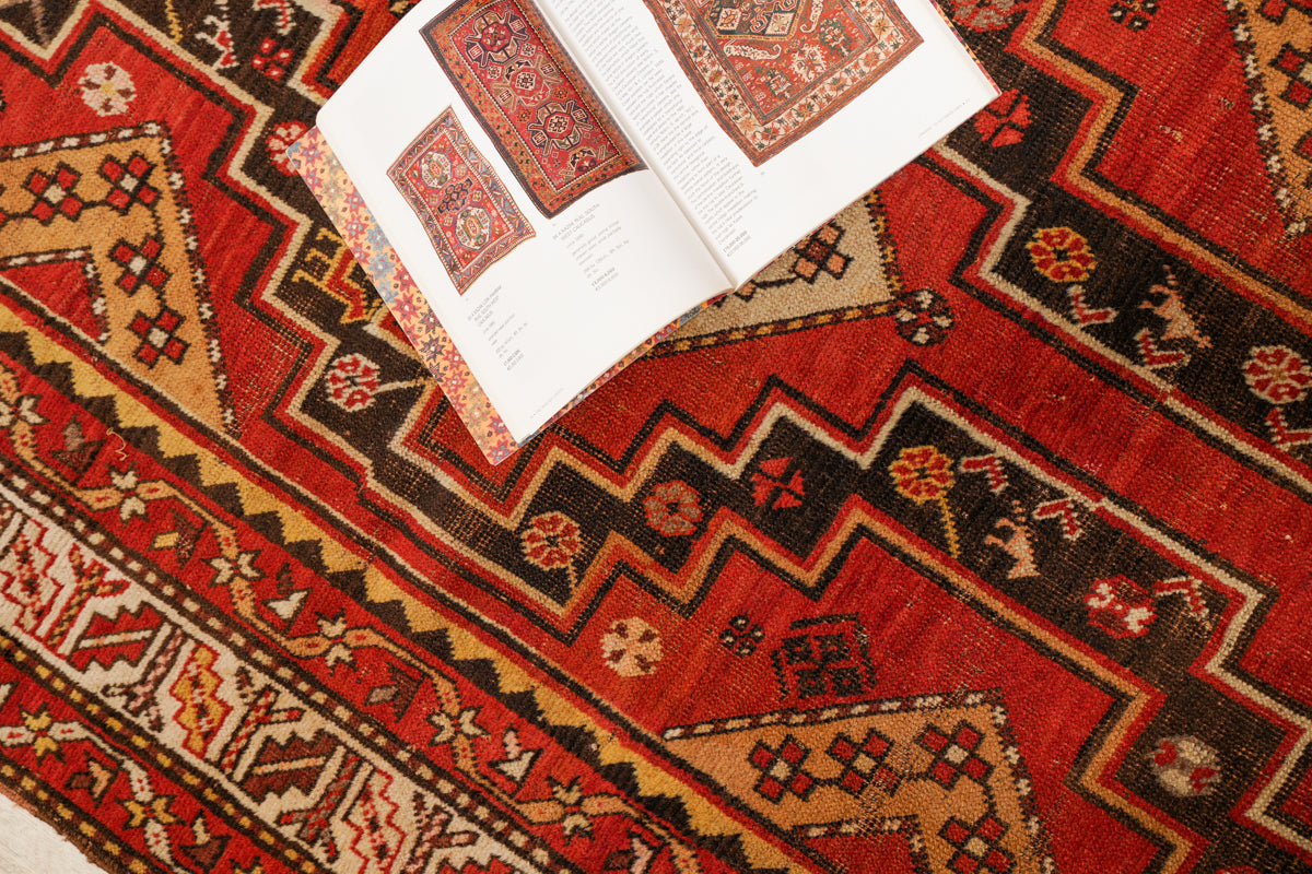 Antique Caucasian Shirvan Rug 8'4" x 4'2"