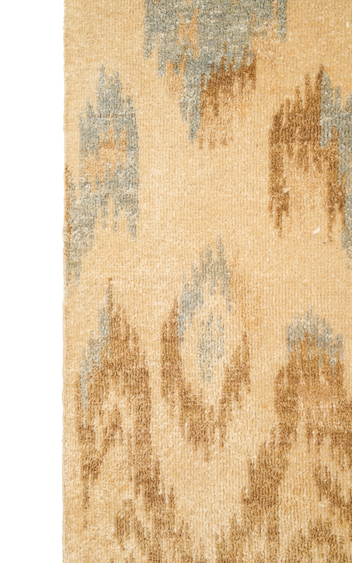 Vintage Afghan Modernist Rug 3'2" X 2'6"