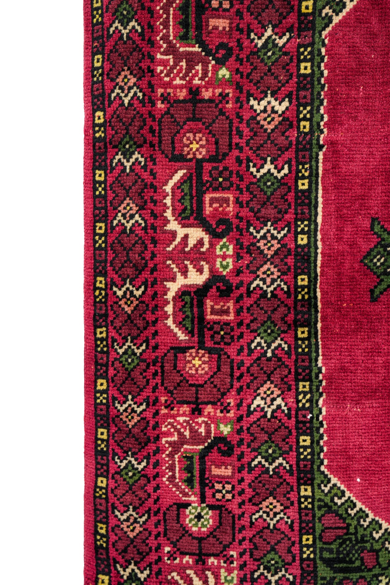 Vintage Rbati Moroccan Rug 5'9" x 4'