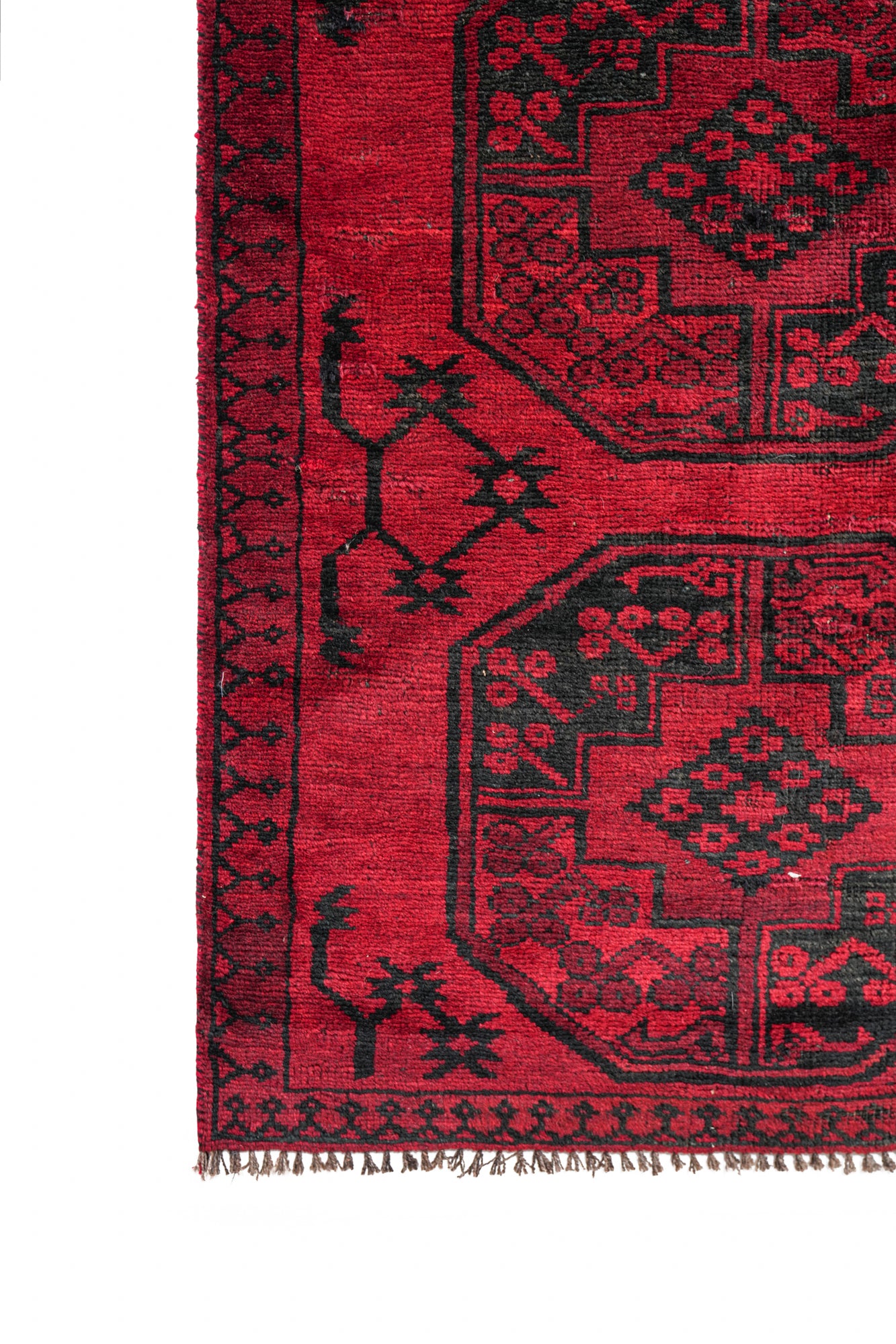 Vintage Turkoman Ersari Rug 7'9" x 5'