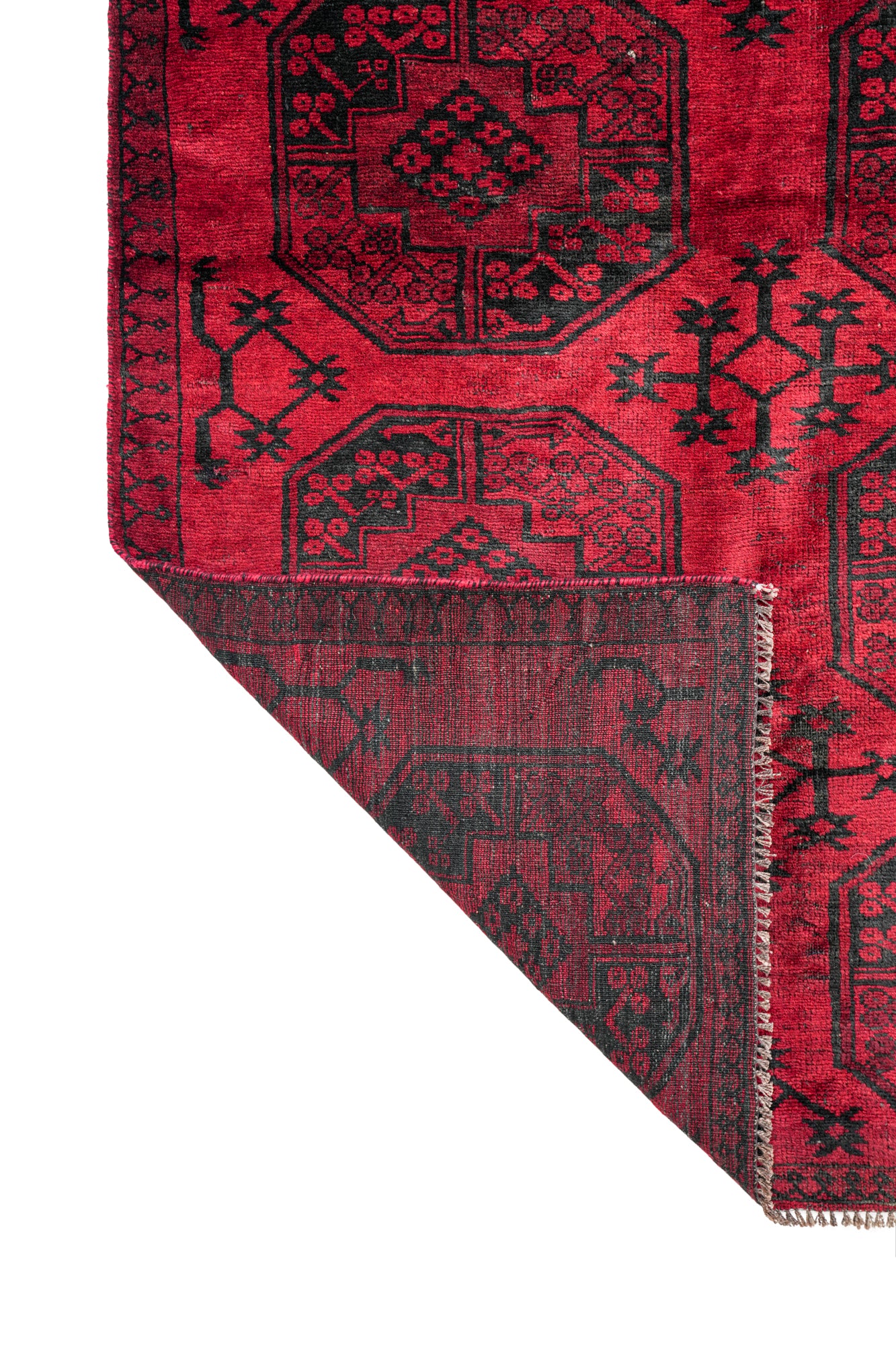 Vintage Turkoman Ersari Rug 7'9" x 5'
