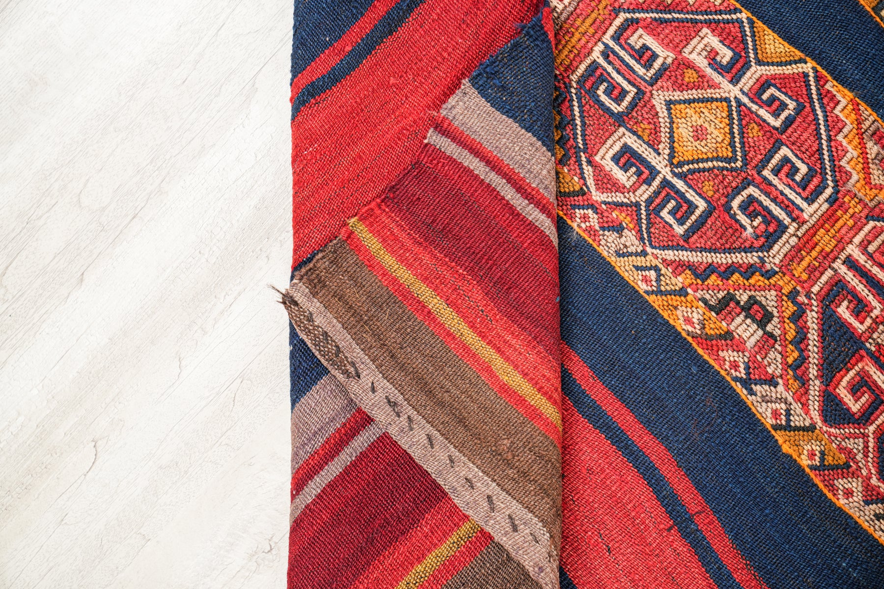 Vintage Turkish Malatya Kilim 5' x 3'6"