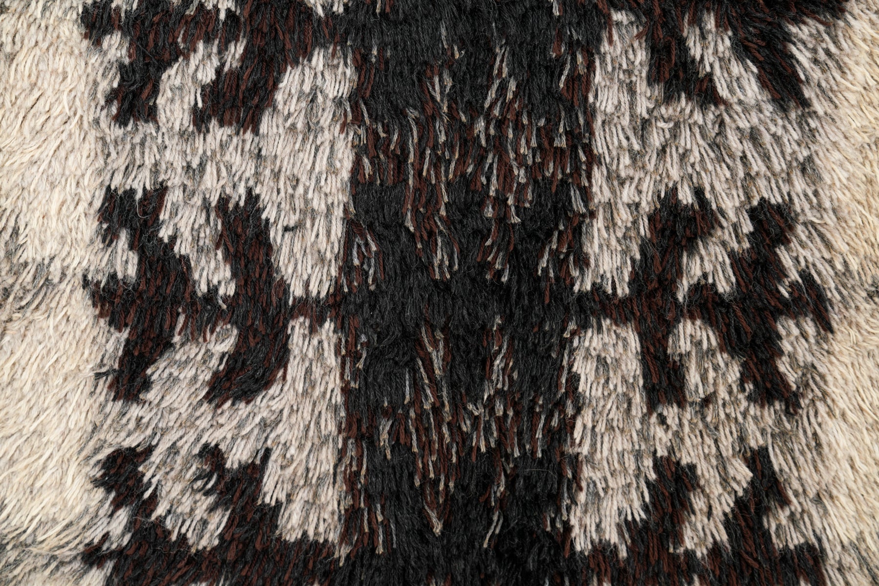 Vintage Scandinavian Rya Rug 3'10" x 2'9"
