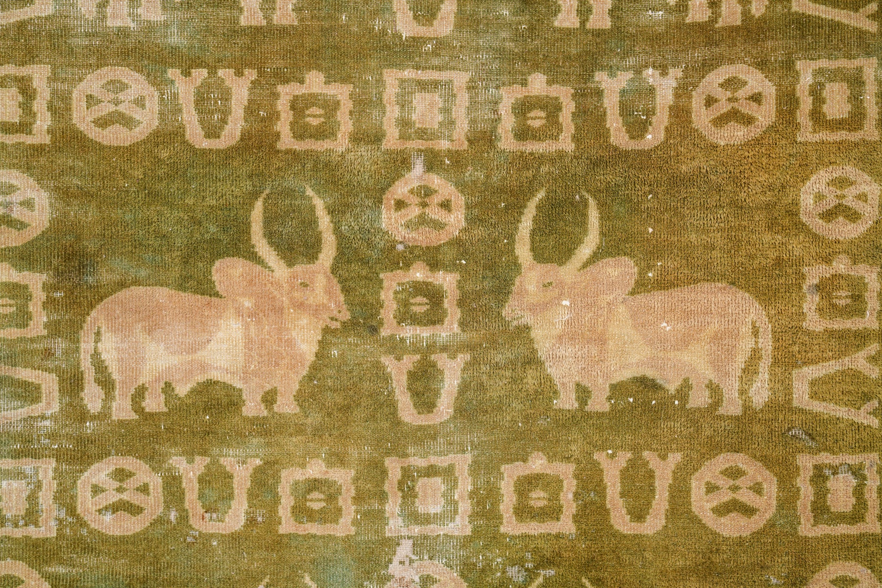 Vintage Lahore Rug 6'2" x 4'