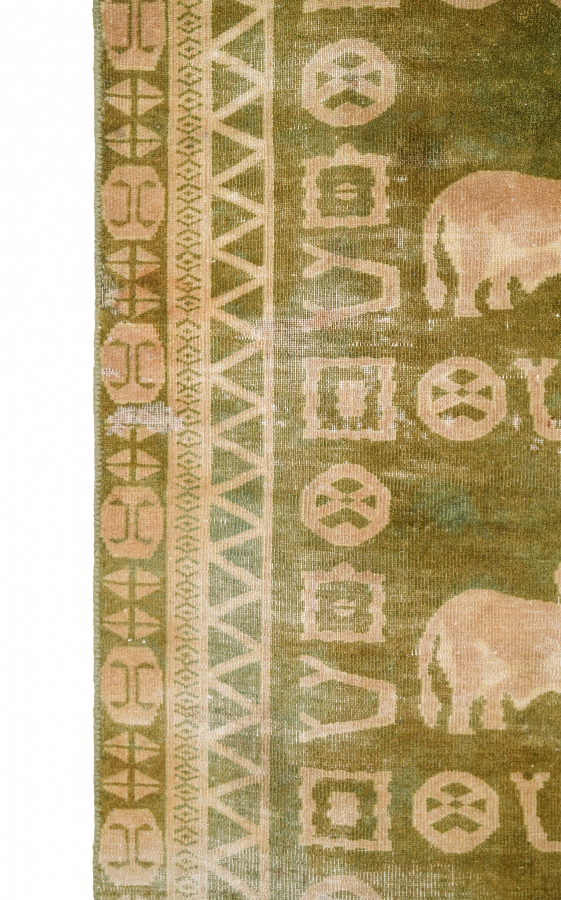 Vintage Lahore Rug 6'2" x 4'