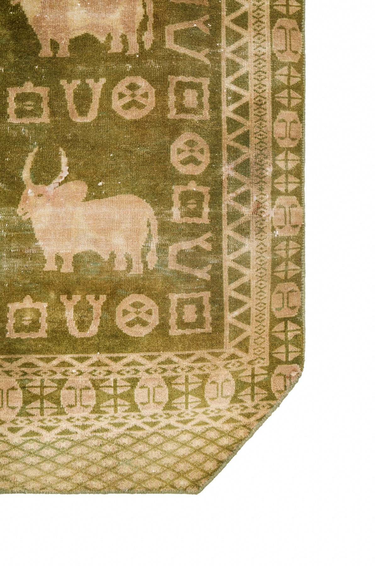 Vintage Lahore Rug 6'2" x 4'