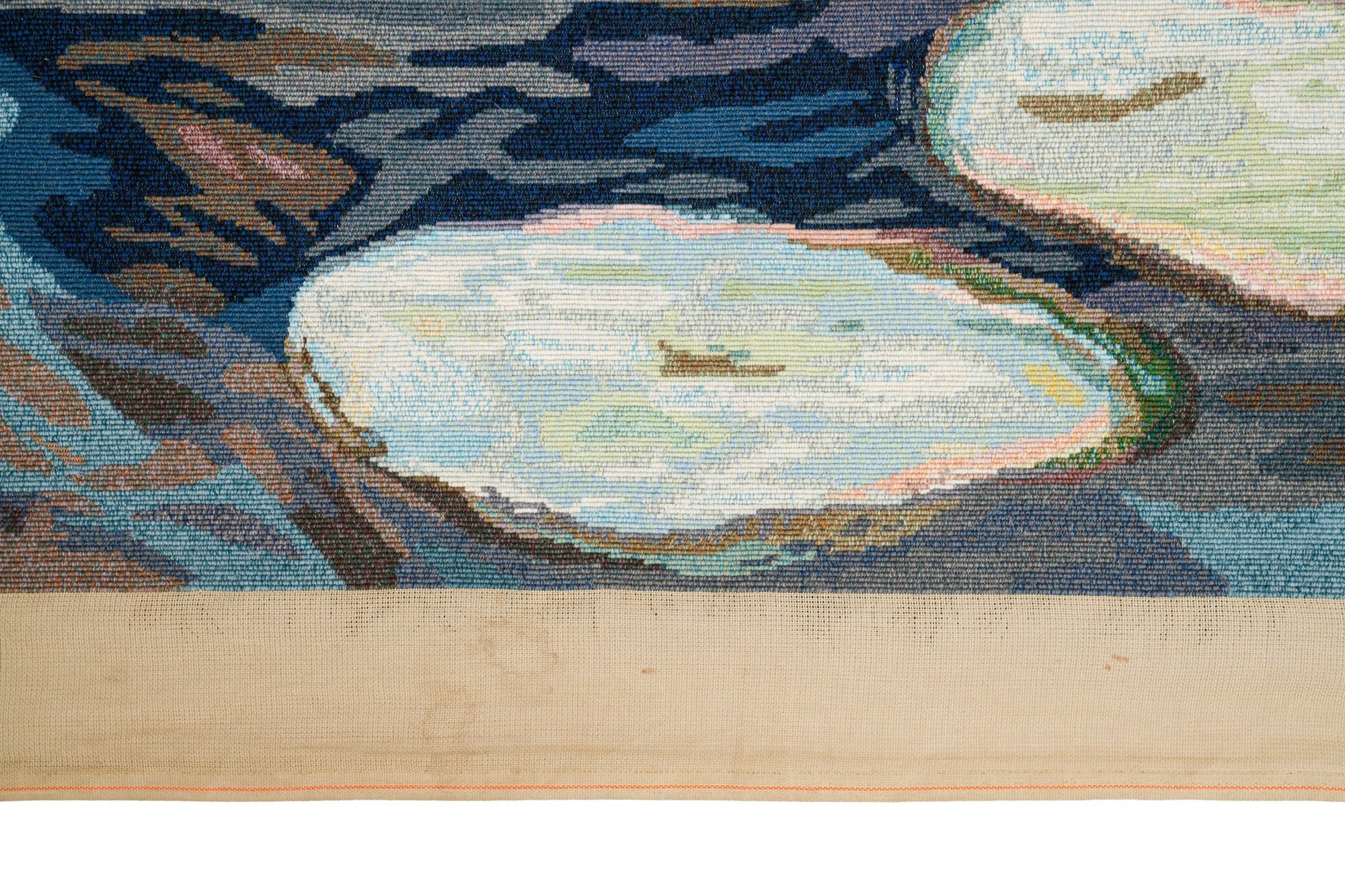 Vintage French Needle Point Tapestry 3'8" x 2'6"