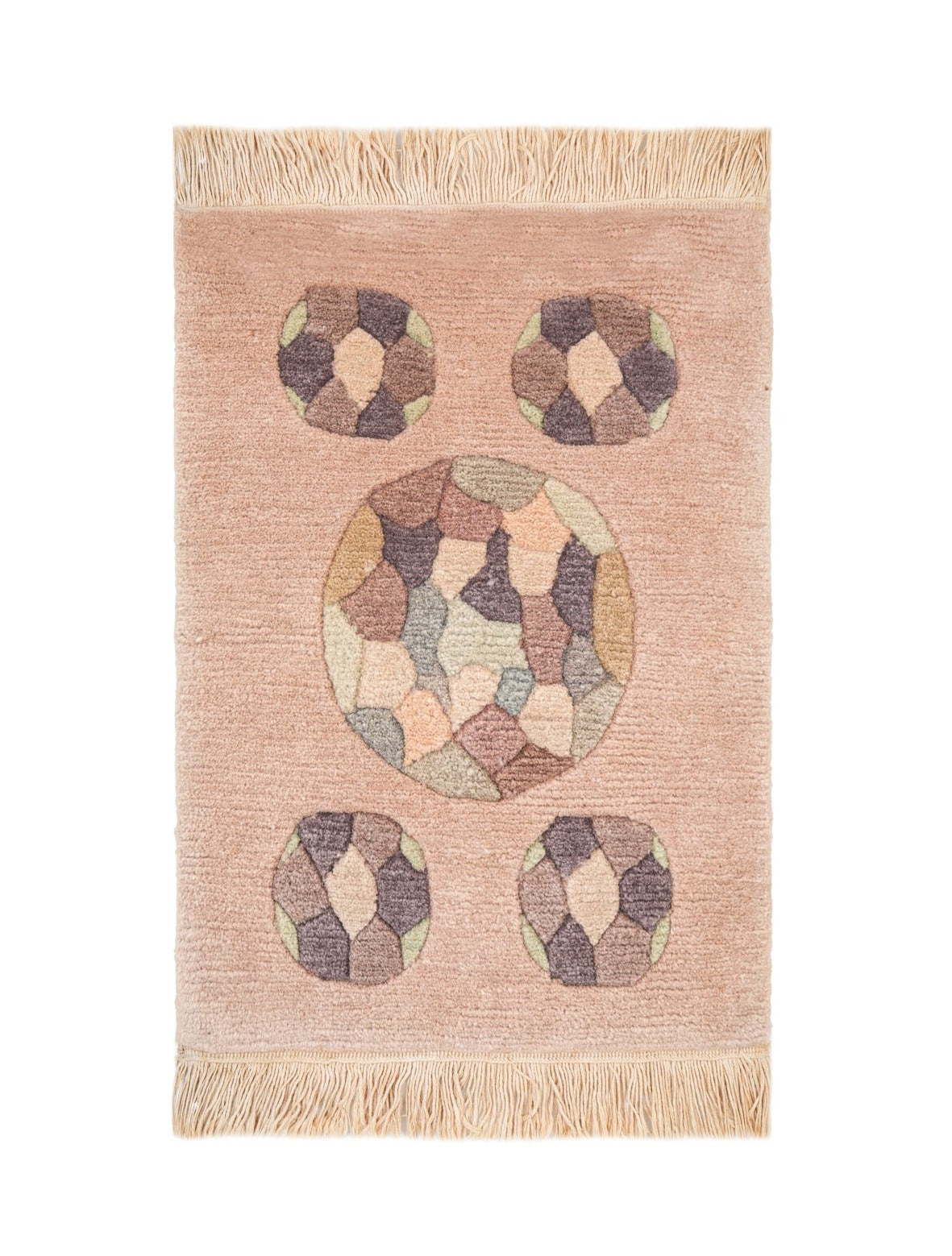 Vintage Tibetan Rug 2'1" x 1'7"