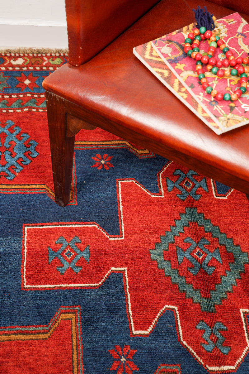 Antique Caucasian Kazak 10' x 6'
