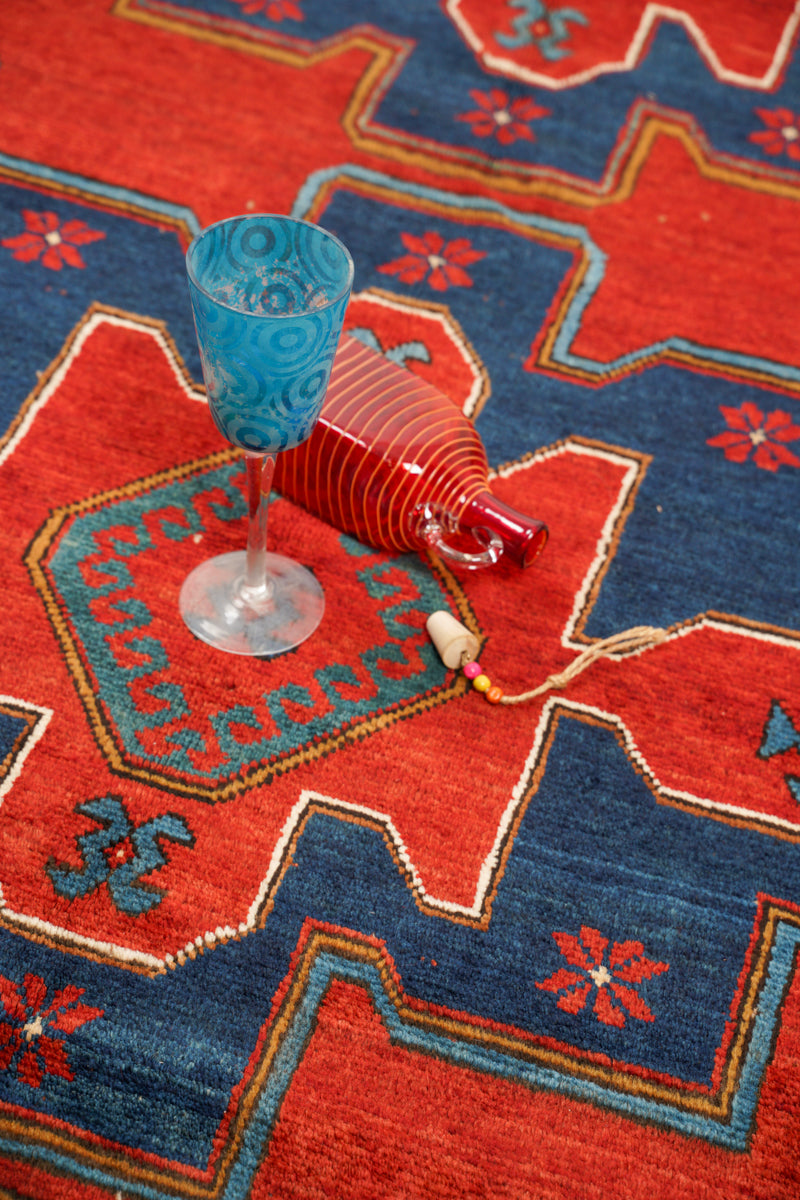 Antique Caucasian Kazak 10' x 6'