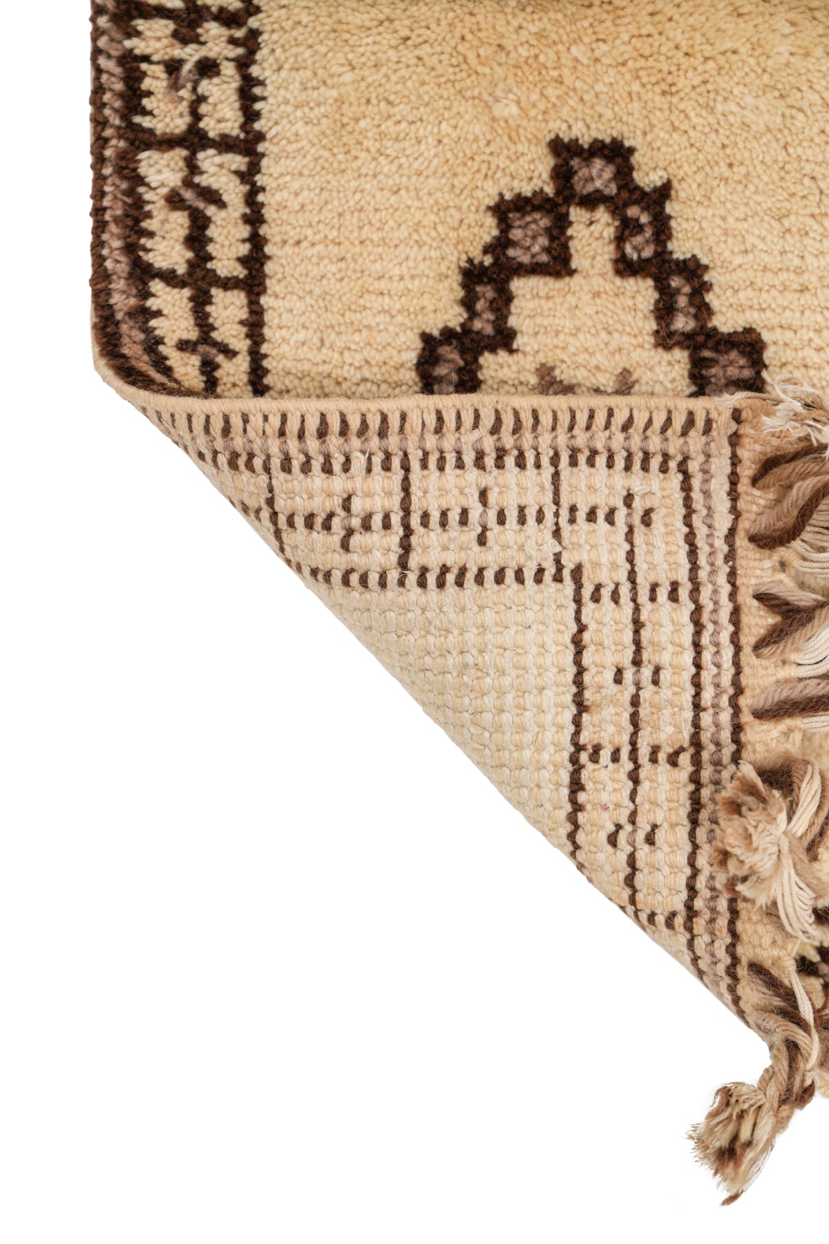 Vintage Moroccan Tribal Rug 1'9" x 1'4"