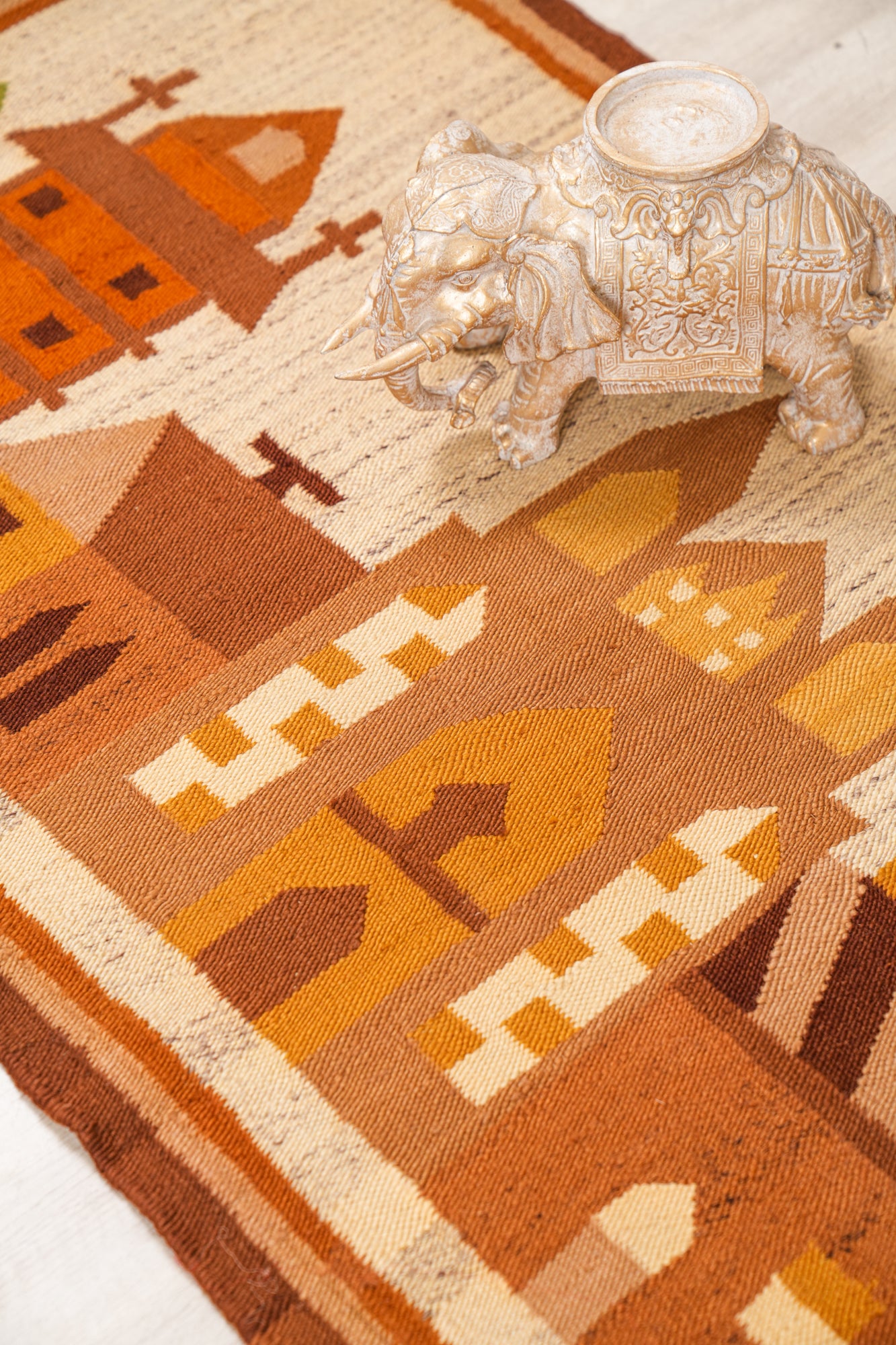 Vintage Polish Tapestry 5'4" x 2'7"