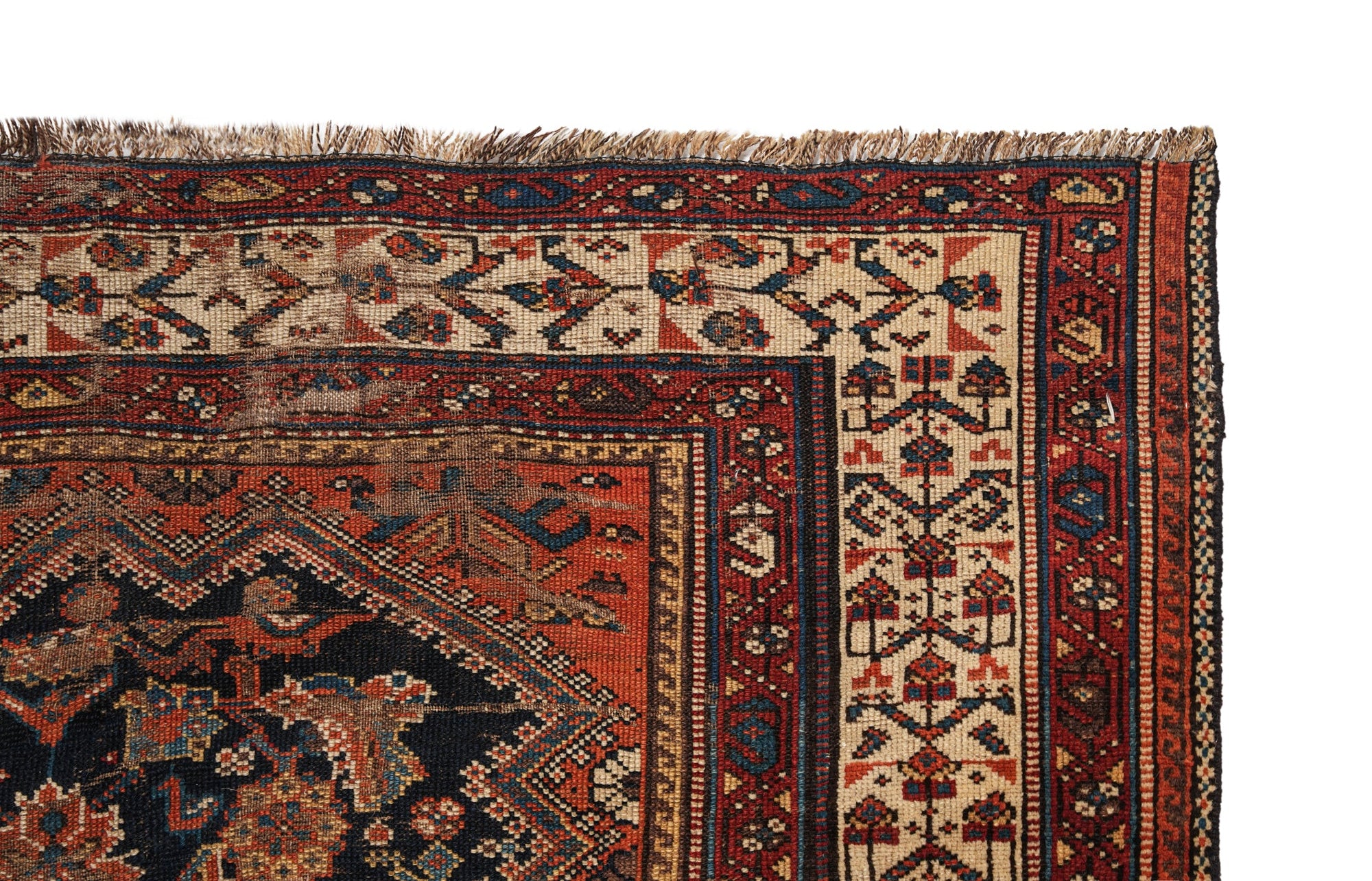 Antique Kurdish Rug 9'10" x 5'2"