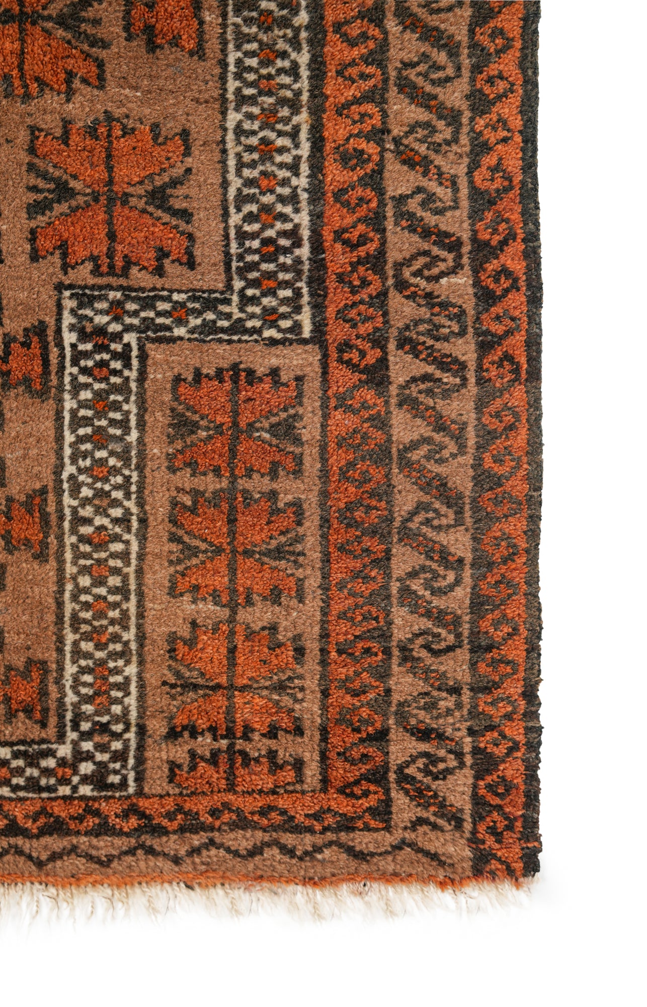 Vintage Balouch Rug 3'7" x 2'4"