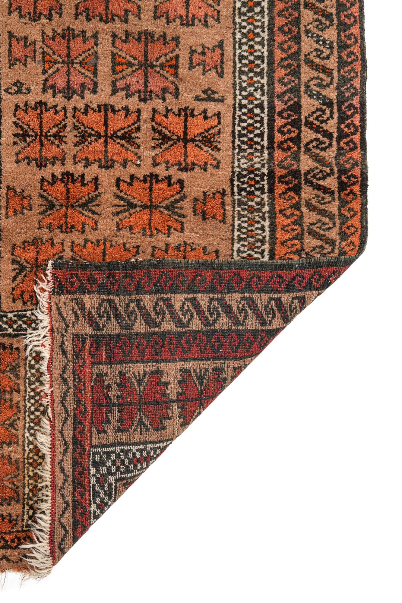 Vintage Balouch Rug 3'7" x 2'4"