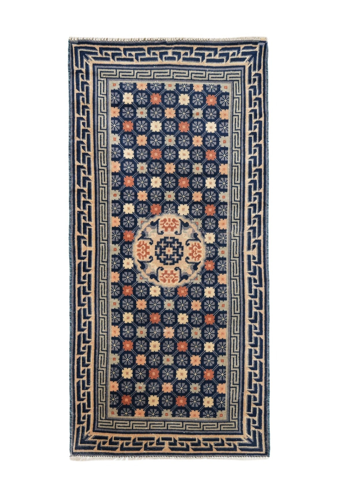 Vintage Chinese decorative Rug 5' x 2'6"