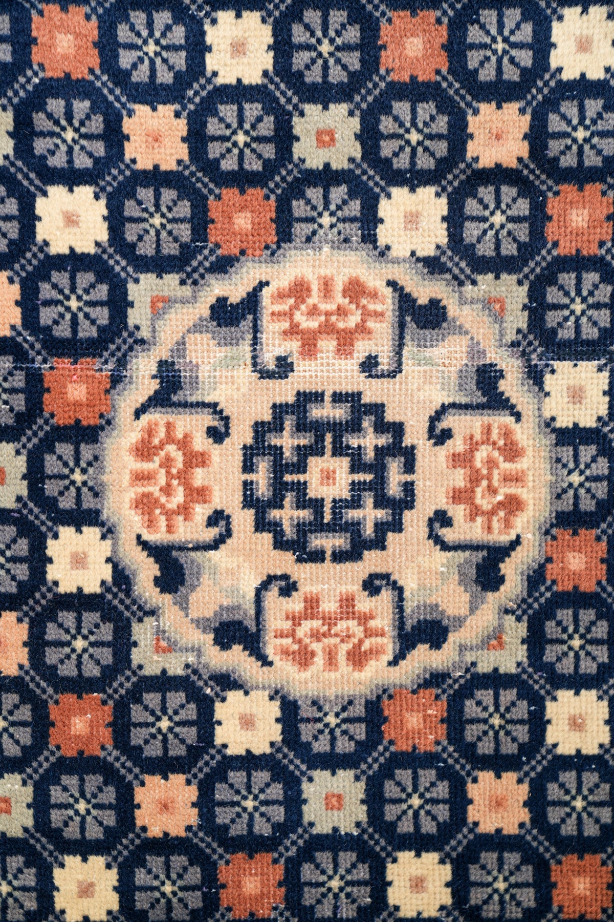 Vintage Chinese decorative Rug 5' x 2'6"
