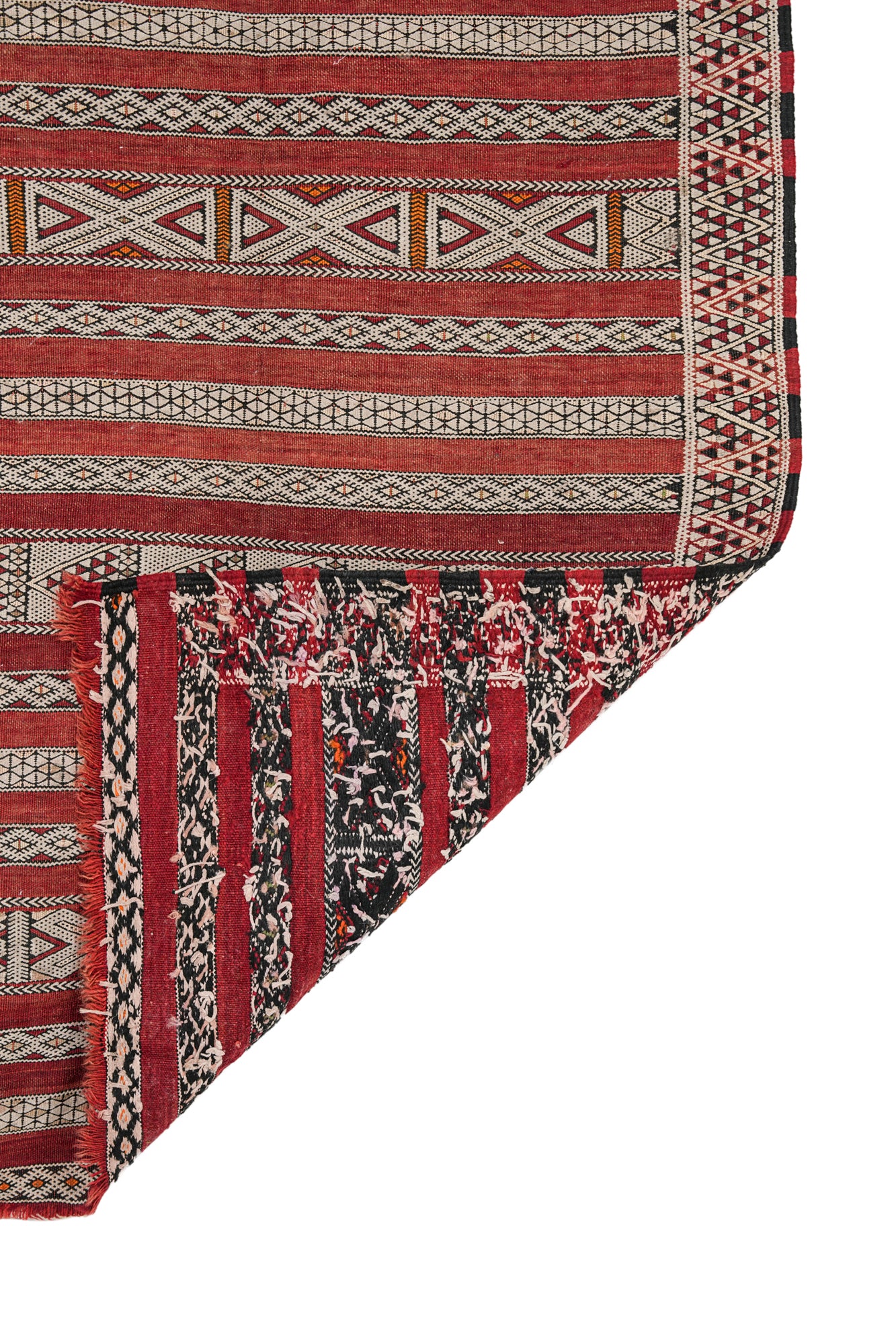 Vintage Moroccan Zemour Kilim 4'4" x 3'