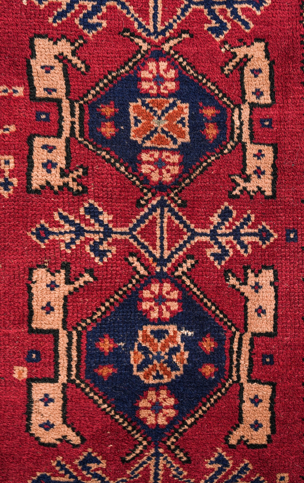 Vintage Turkish Milas Rug 3'6" x 2'1"